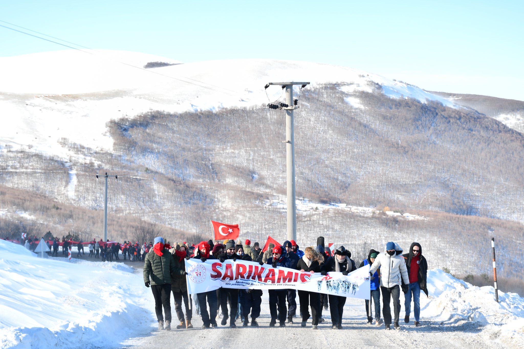 Sarıkamış şehitleri için dua