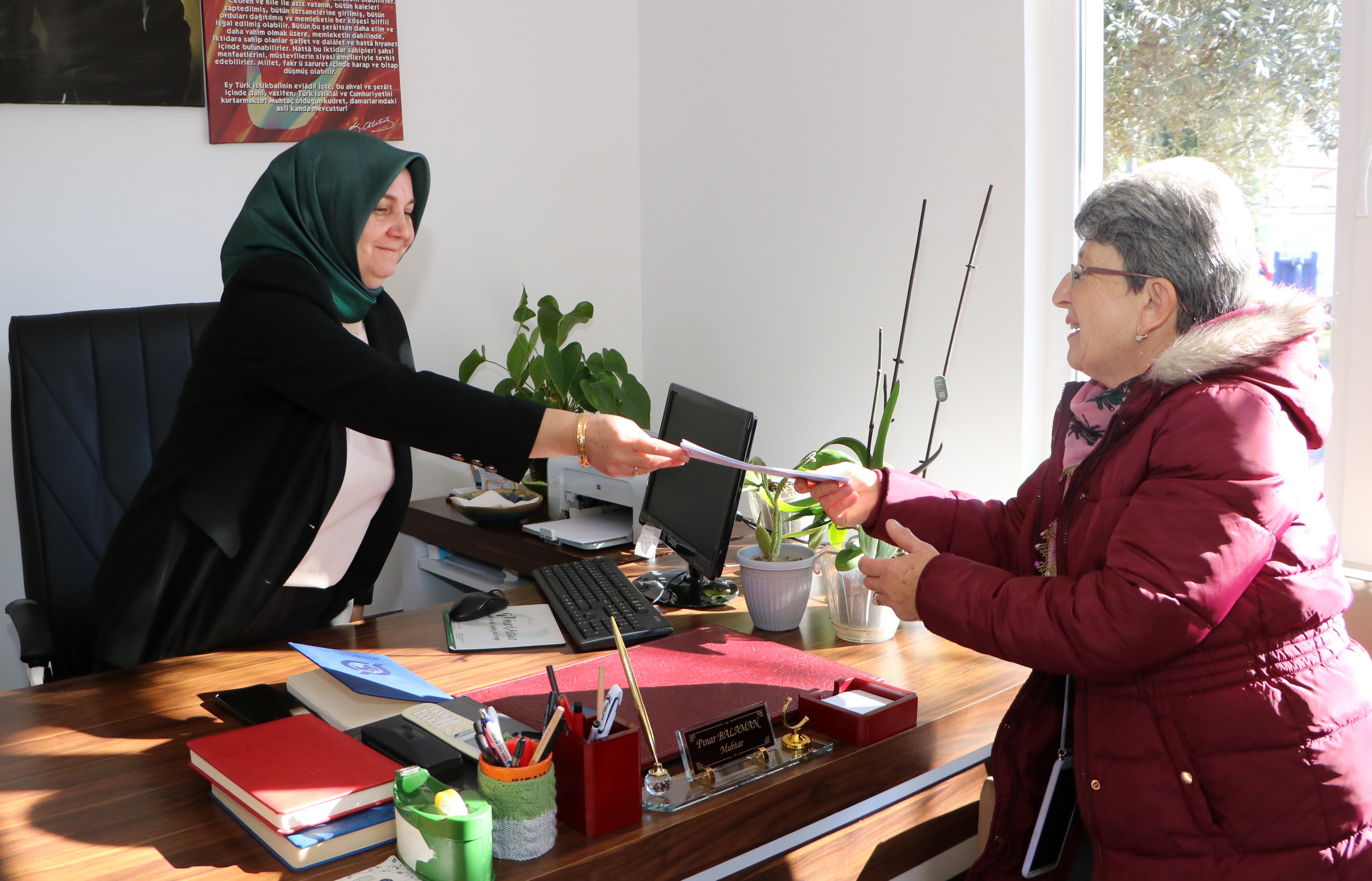 Münevver Erkal ve Pınar Balaban birlikte