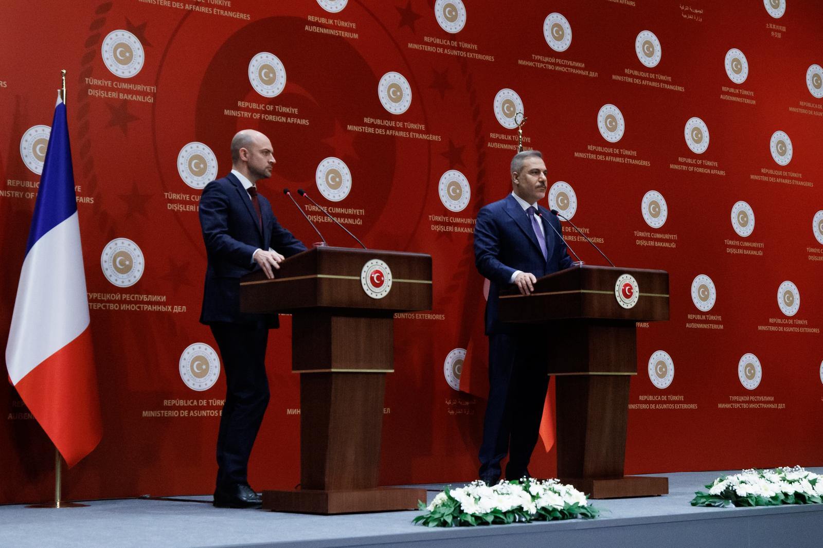 Fransa Dışişleri Bakanı Jean-Noel Barrot Türkiye ziyareti