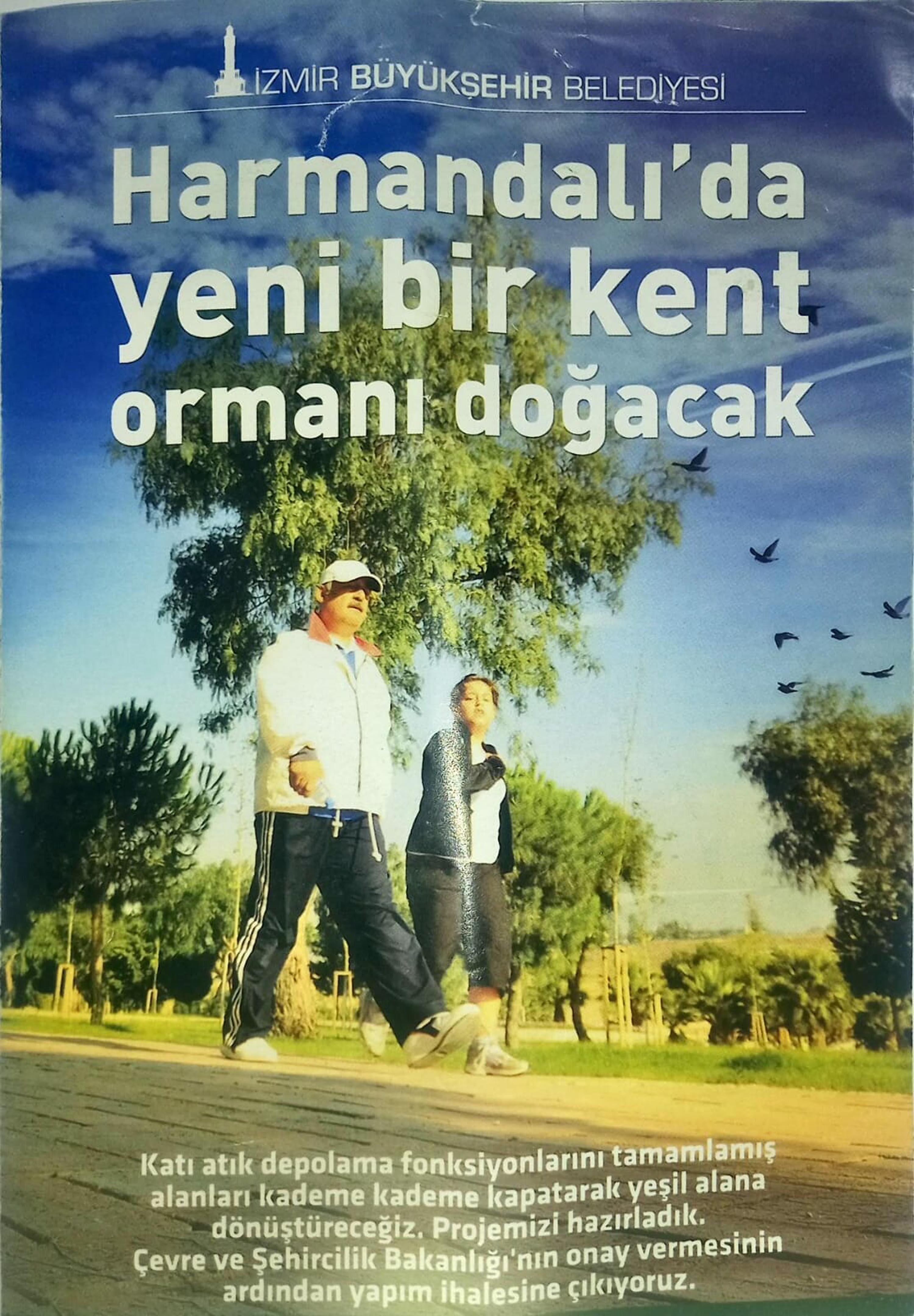 Harmandalı çöplüğü kapatılması