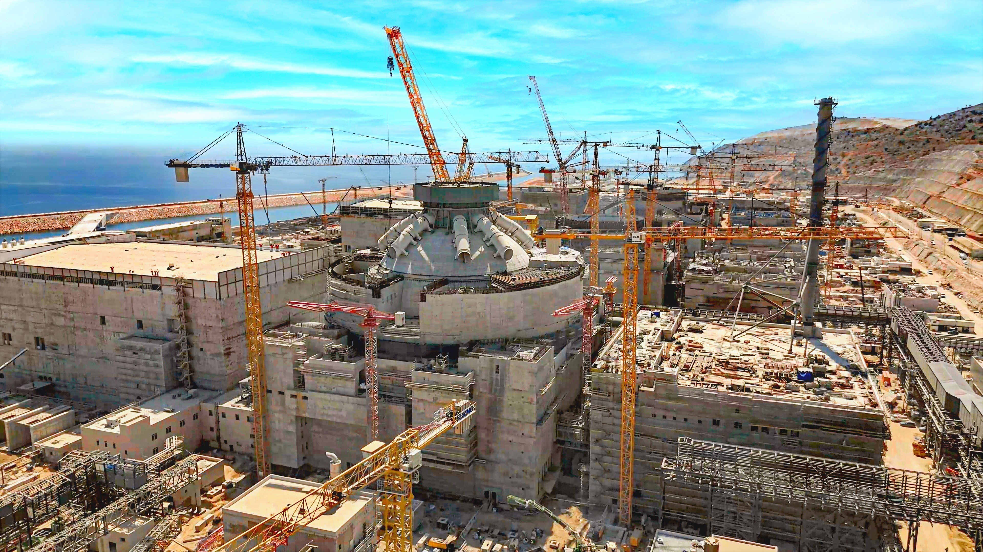 Rosatom Genel Müdürü Alexey Likhachev Akkuyu NGS inşaat sahasında