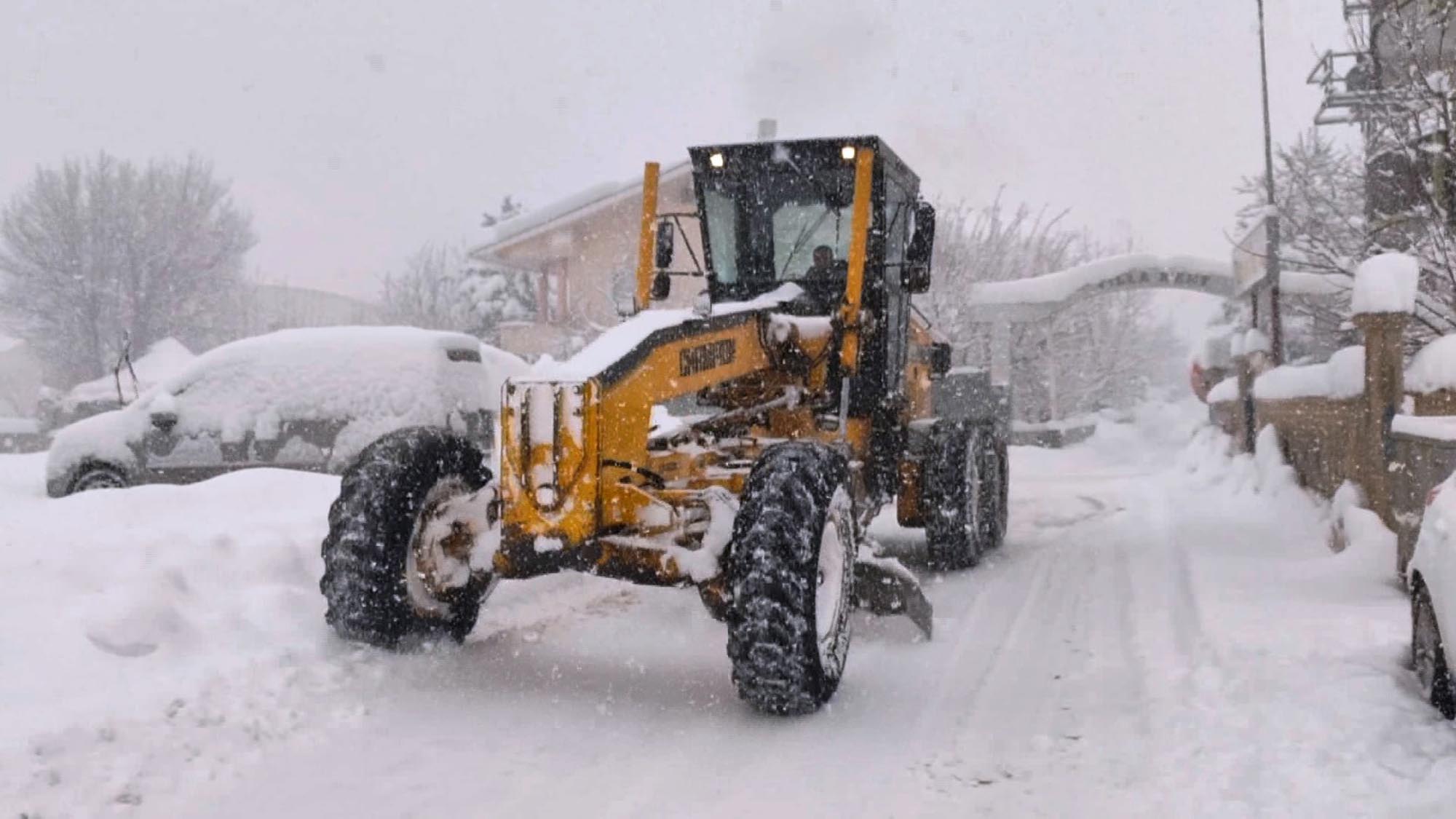 Muş kar yağışı ulaşım aksaması