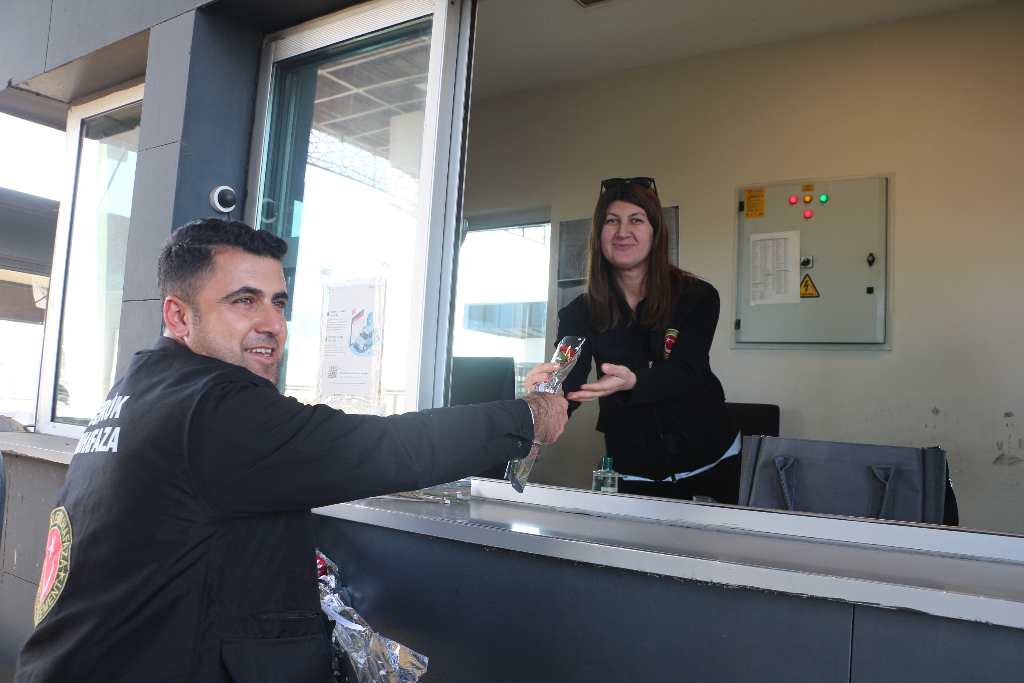 Habur Sınır Kapısı araç trafiği