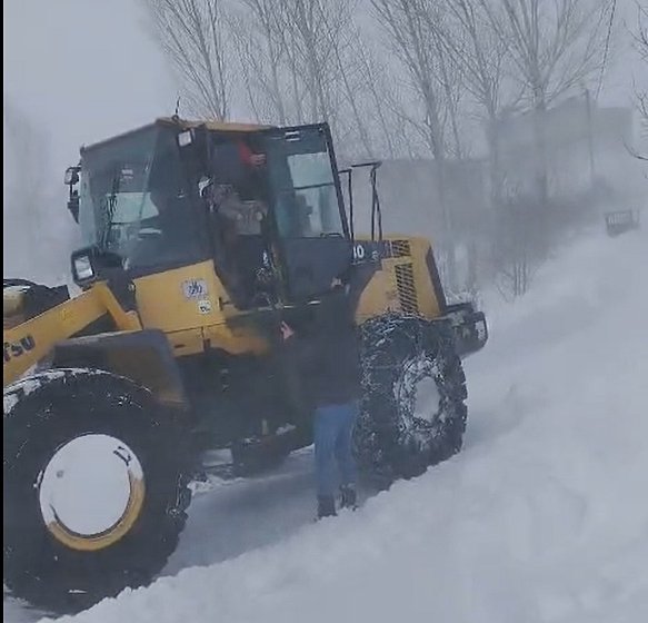 Karlıova tipi felaketi ulaşım kepçe