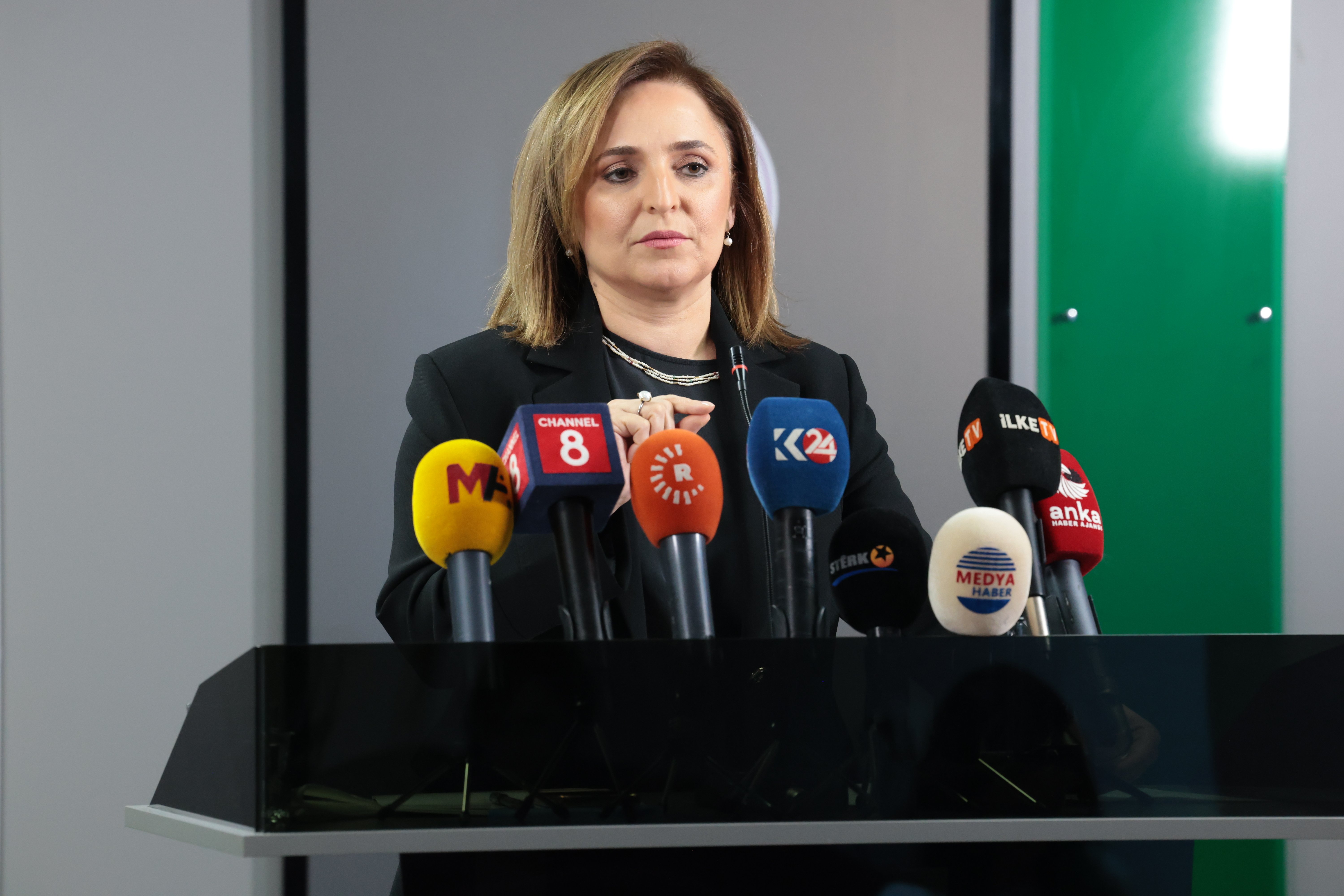 DEM Parti Sözcüsü Ayşegül Doğan Basın Toplantısı