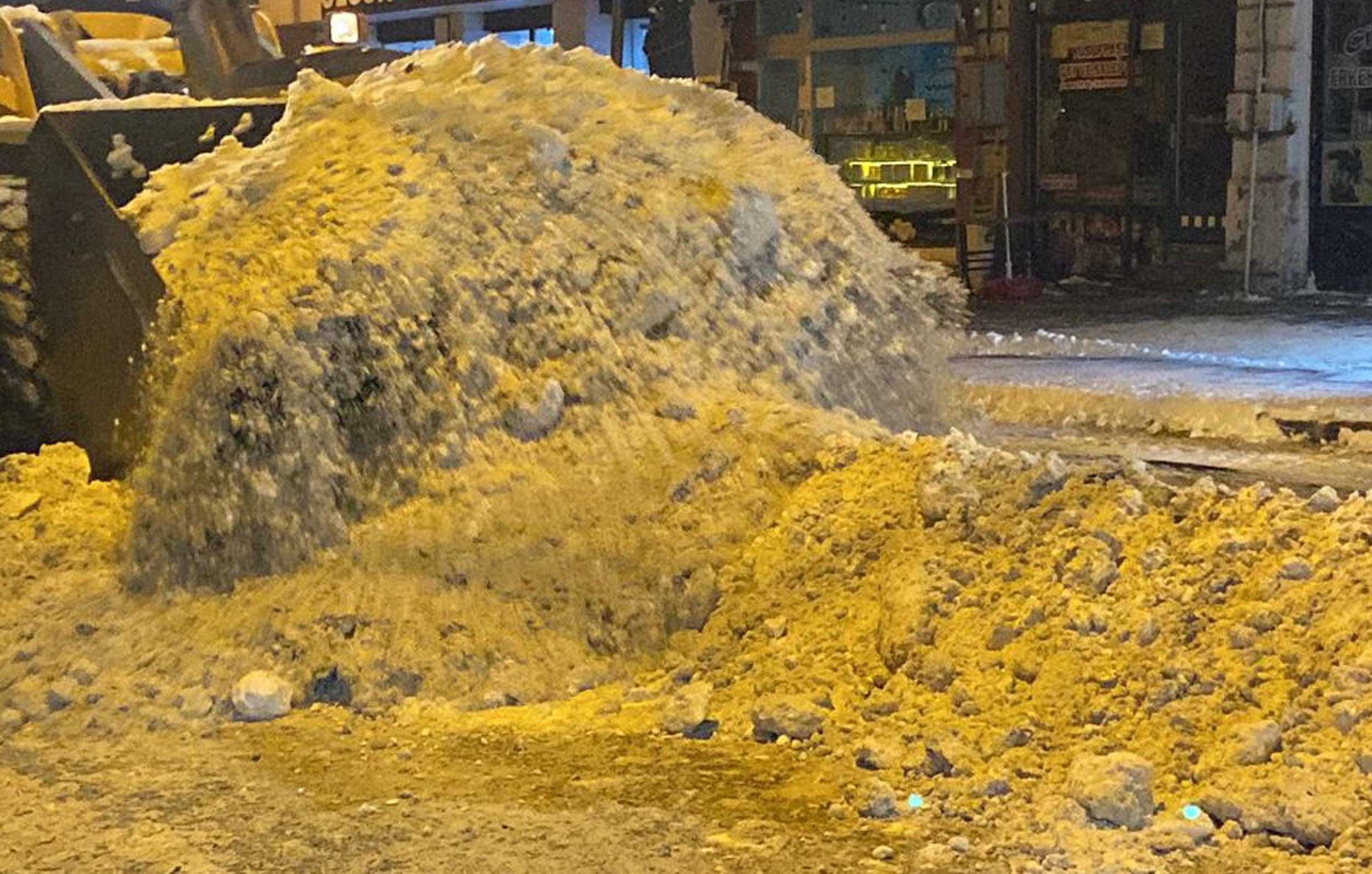 Kars kar temizleme operasyonu