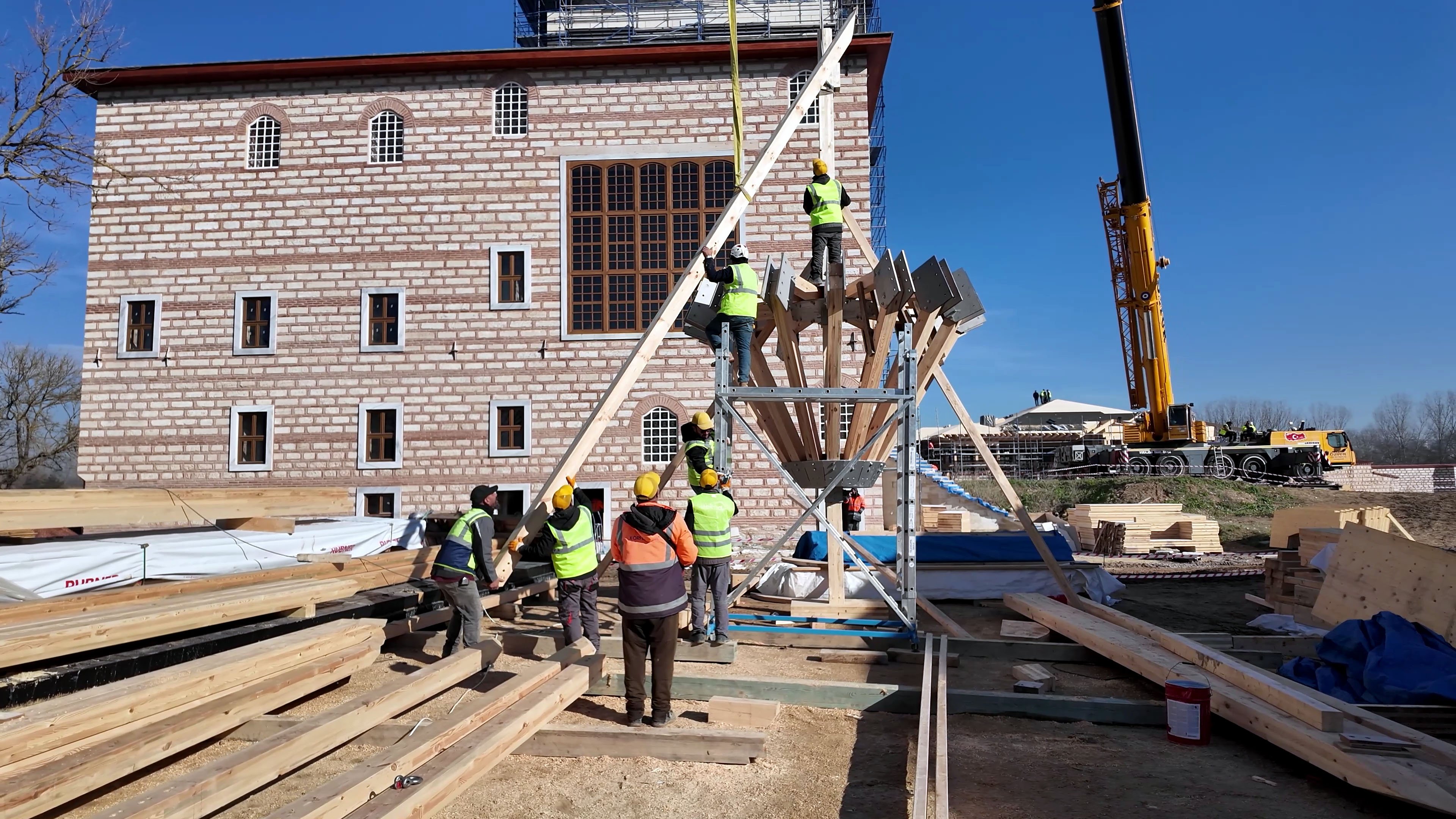 Edirne Sarayı Restorasyon Detayı