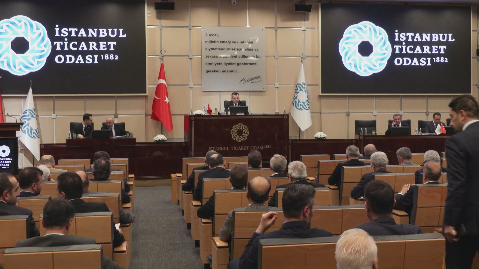 Cevdet Yılmaz İTO Meclis Toplantısı