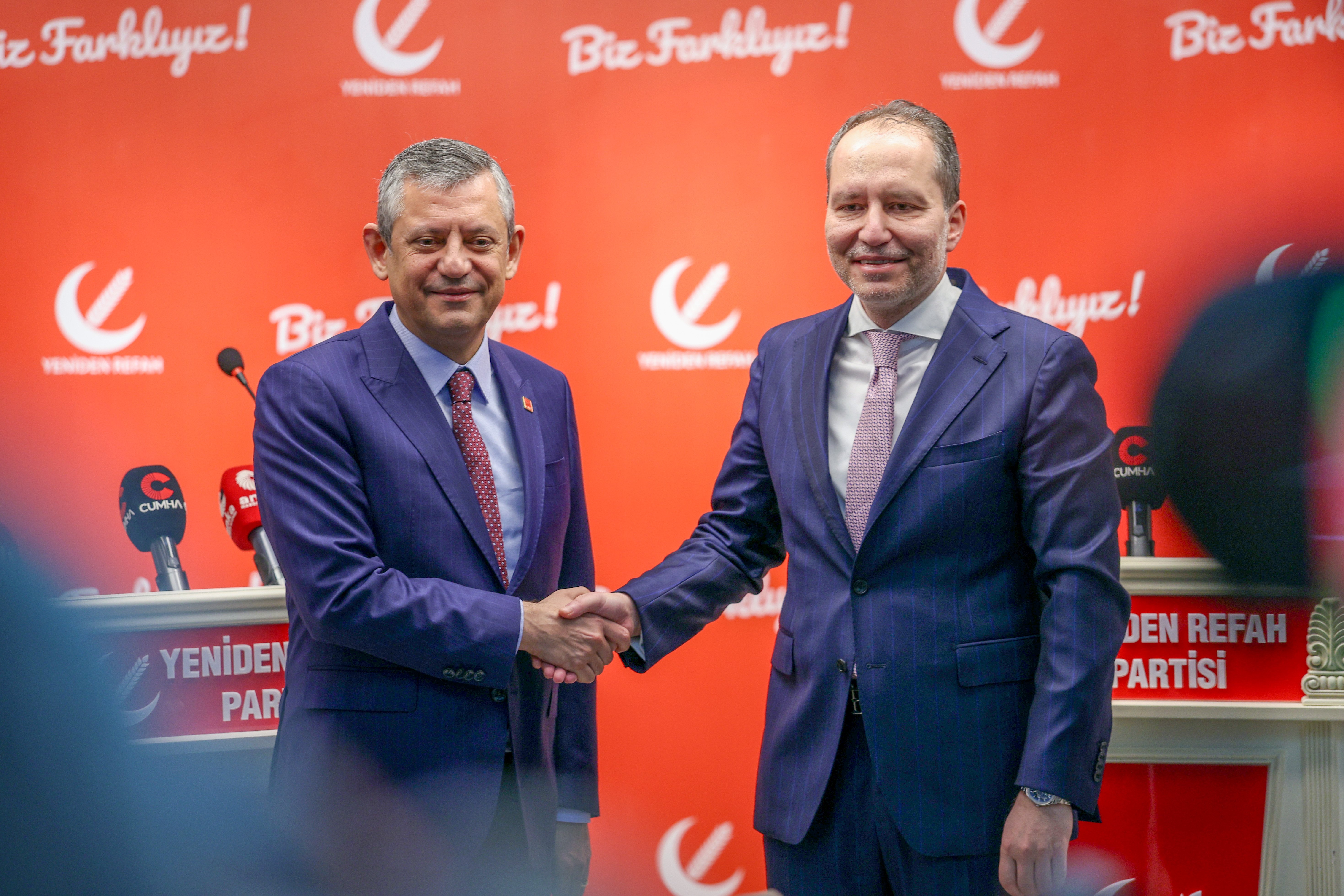 Özgür Özel Fatih Erbakan