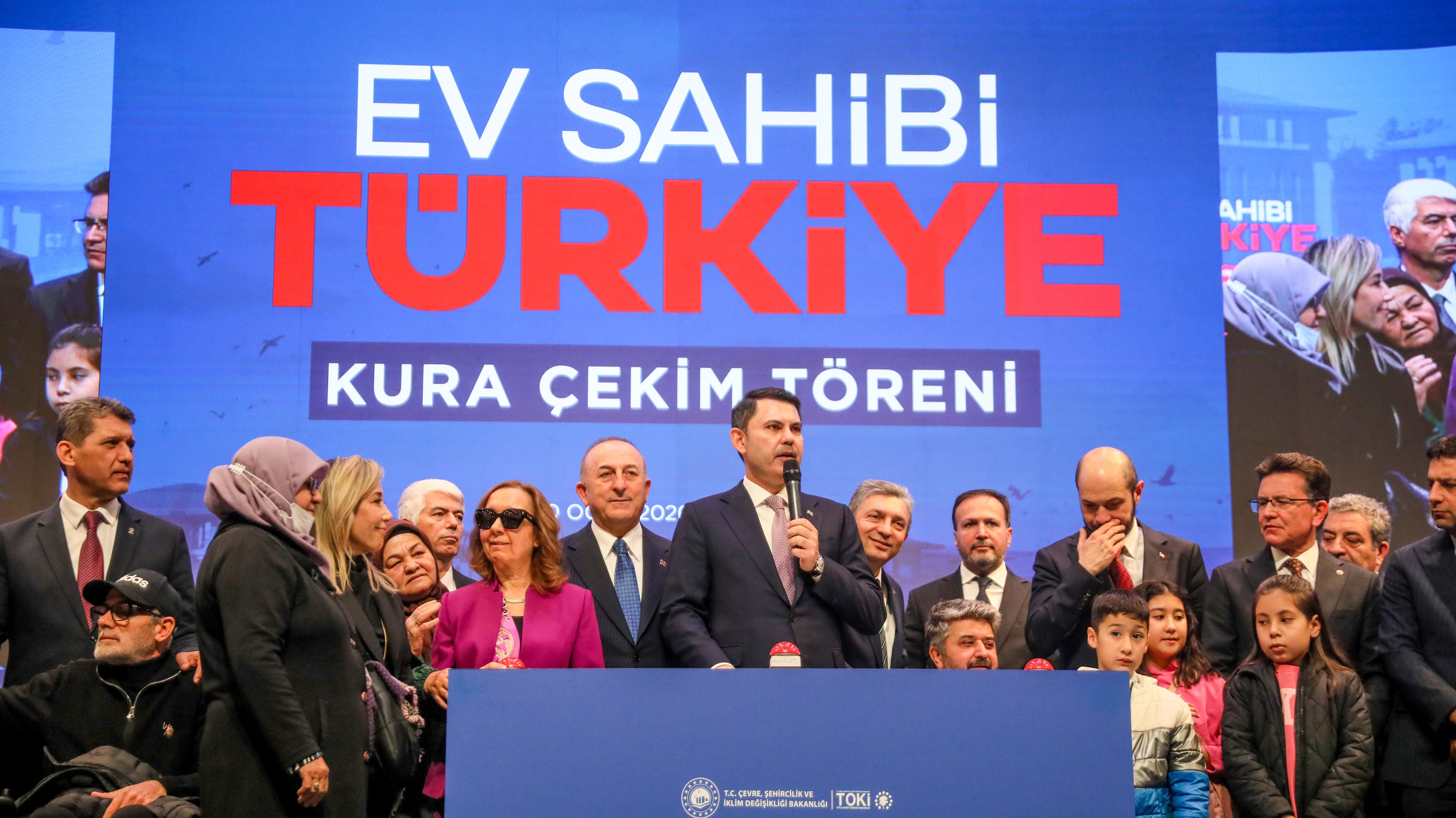 Bakan Murat Kurum Sosyal Konut Projesi