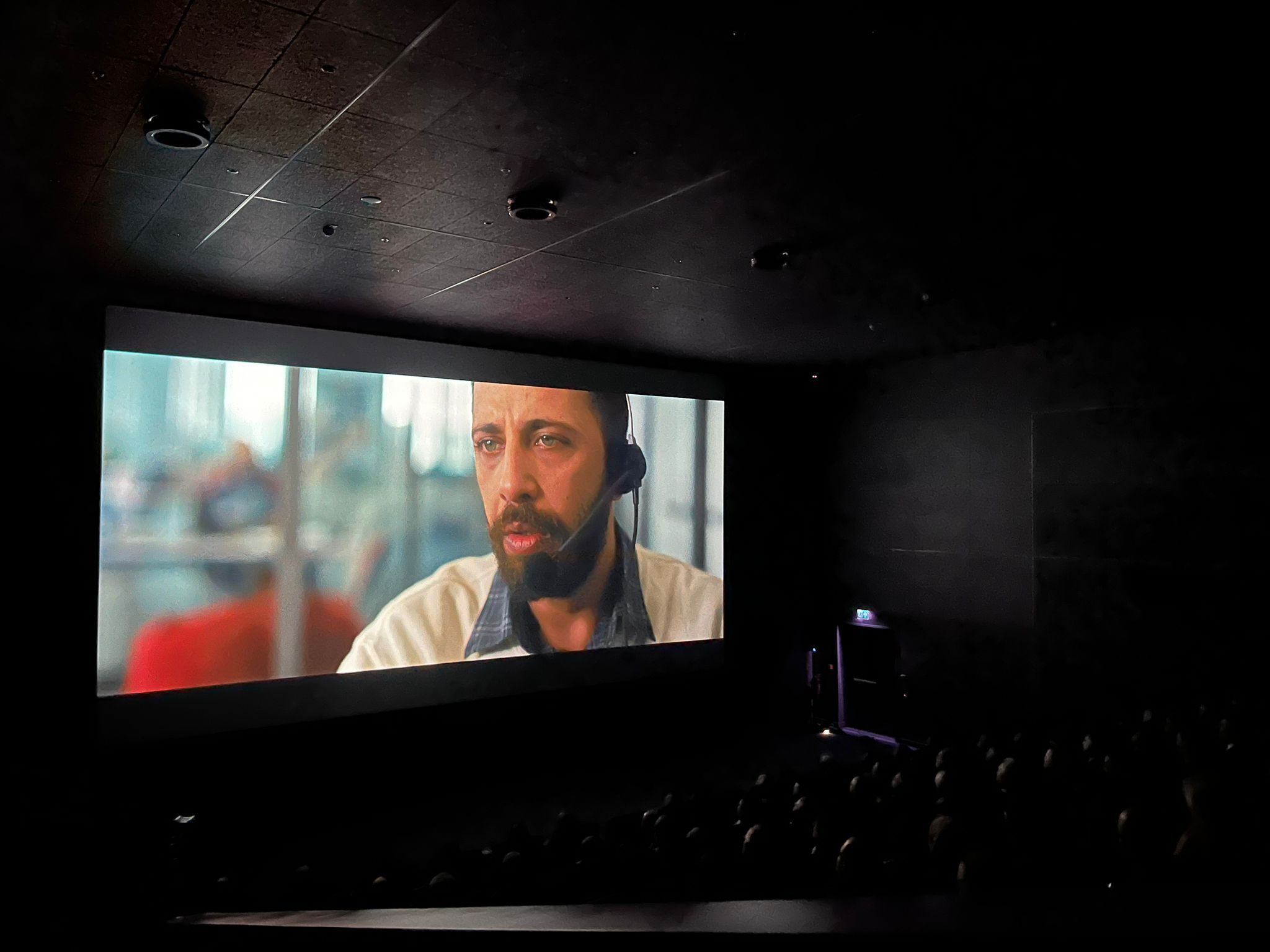 Film gösterimine katılan protokol üyeleri