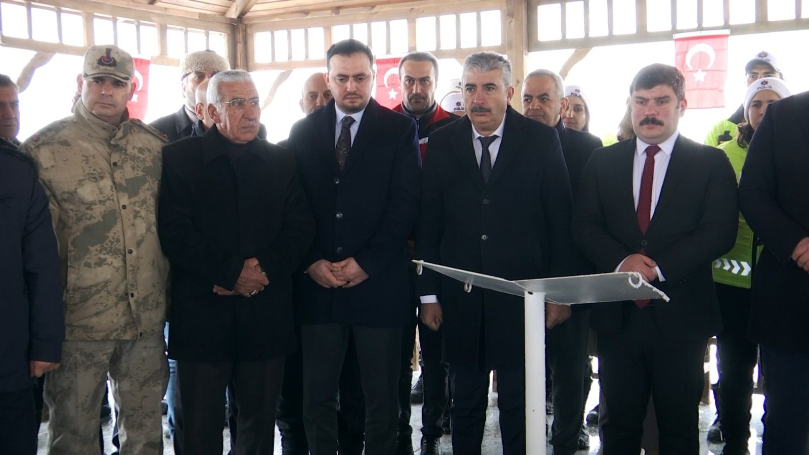 Şehit Fethi Sekin anma töreni protokol