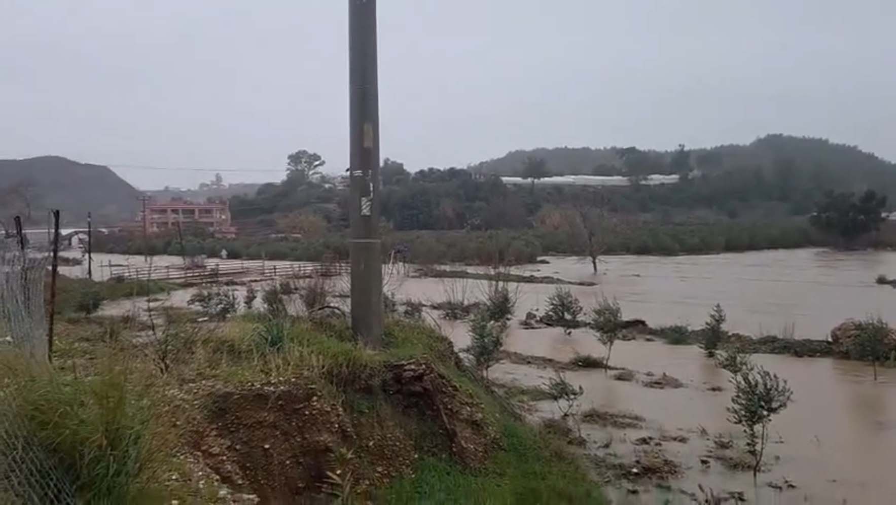 Manavgat sel ev baskını