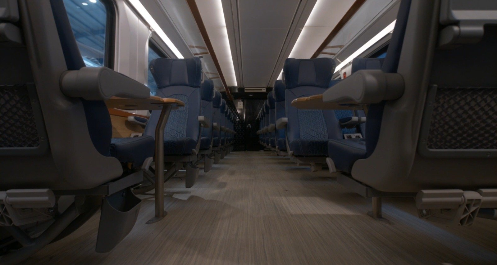 Hızlı tren yolcu konfor alanları