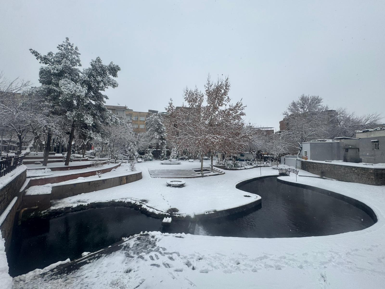 Diyarbakır Surları Kar Manzarası