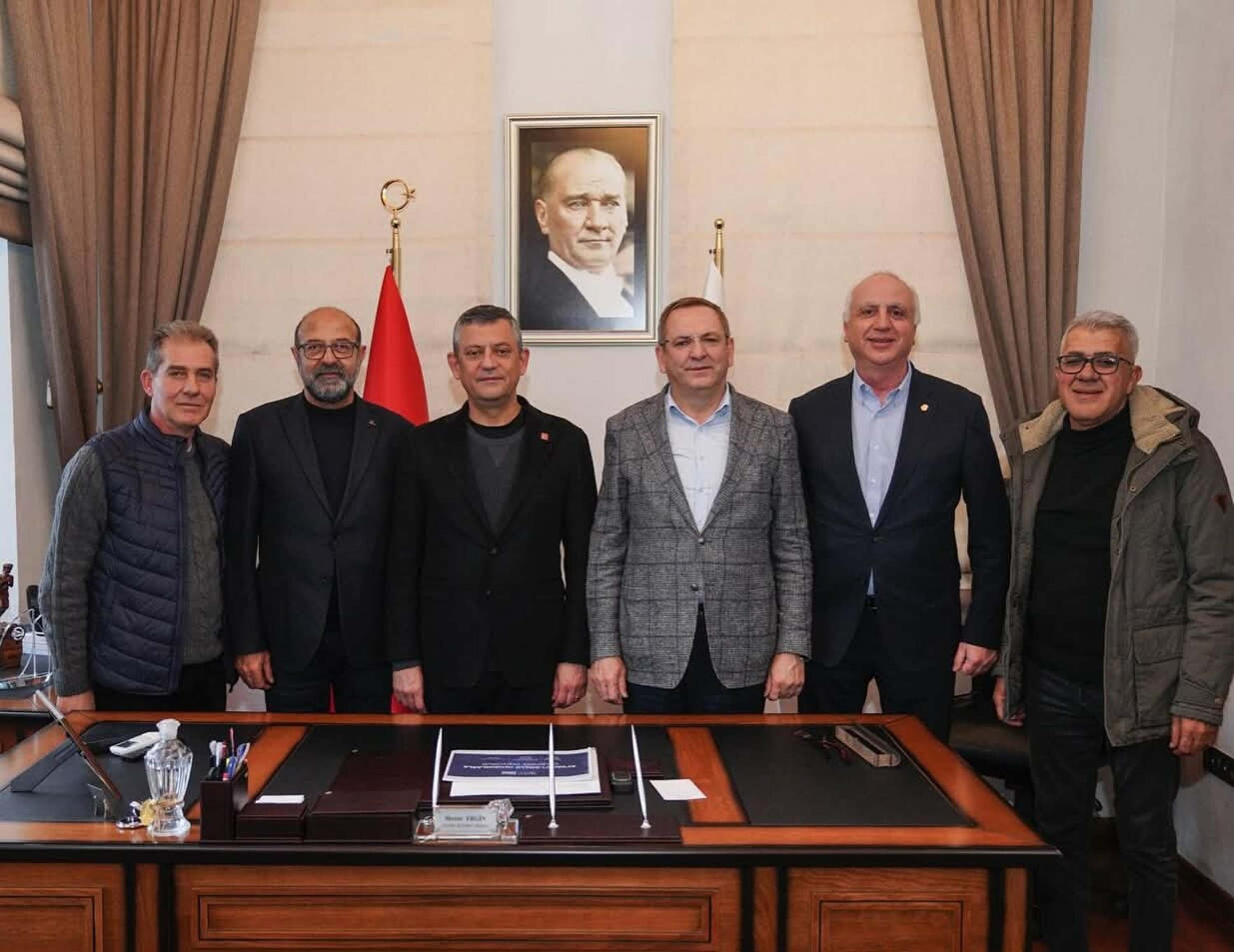 Özgür Özel Mesut Ergin görüşmesi