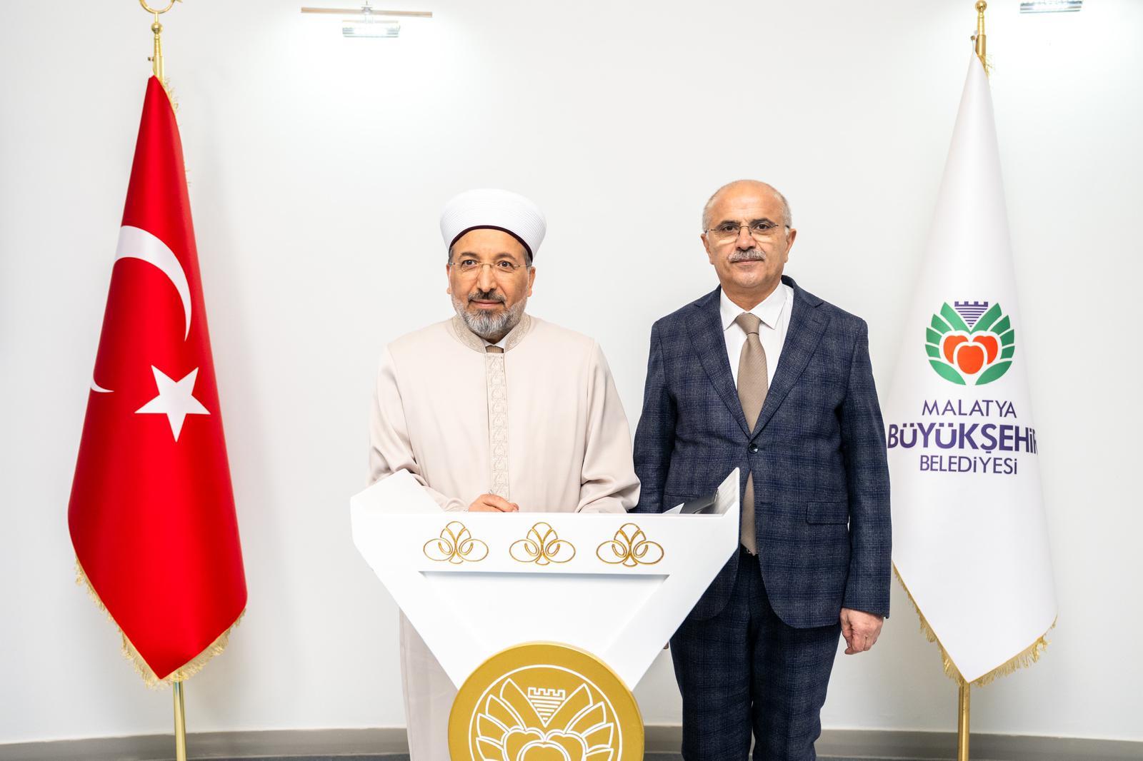 Diyanet İşleri Başkanı Safi Arpaguş Malatya ziyareti
