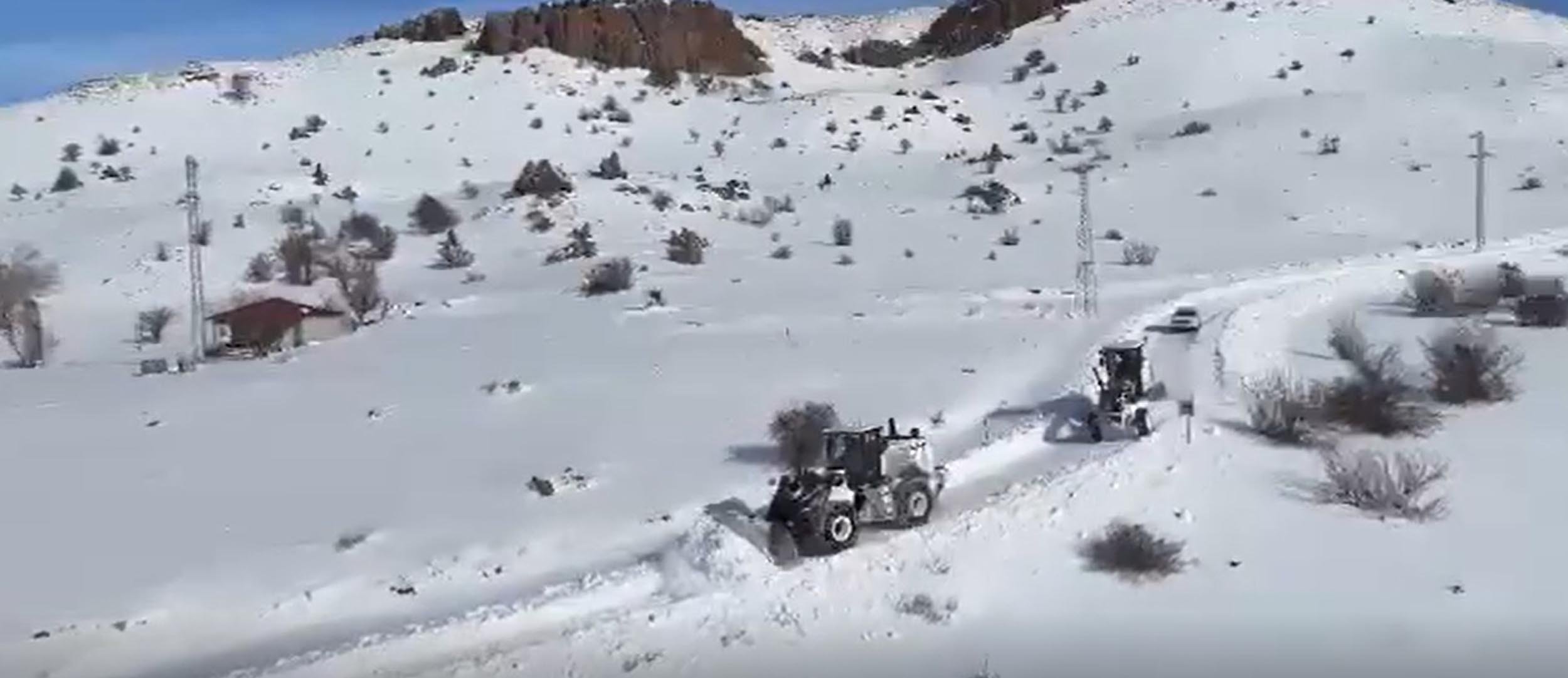Doğu Anadolu kar kalınlığı ölçümü