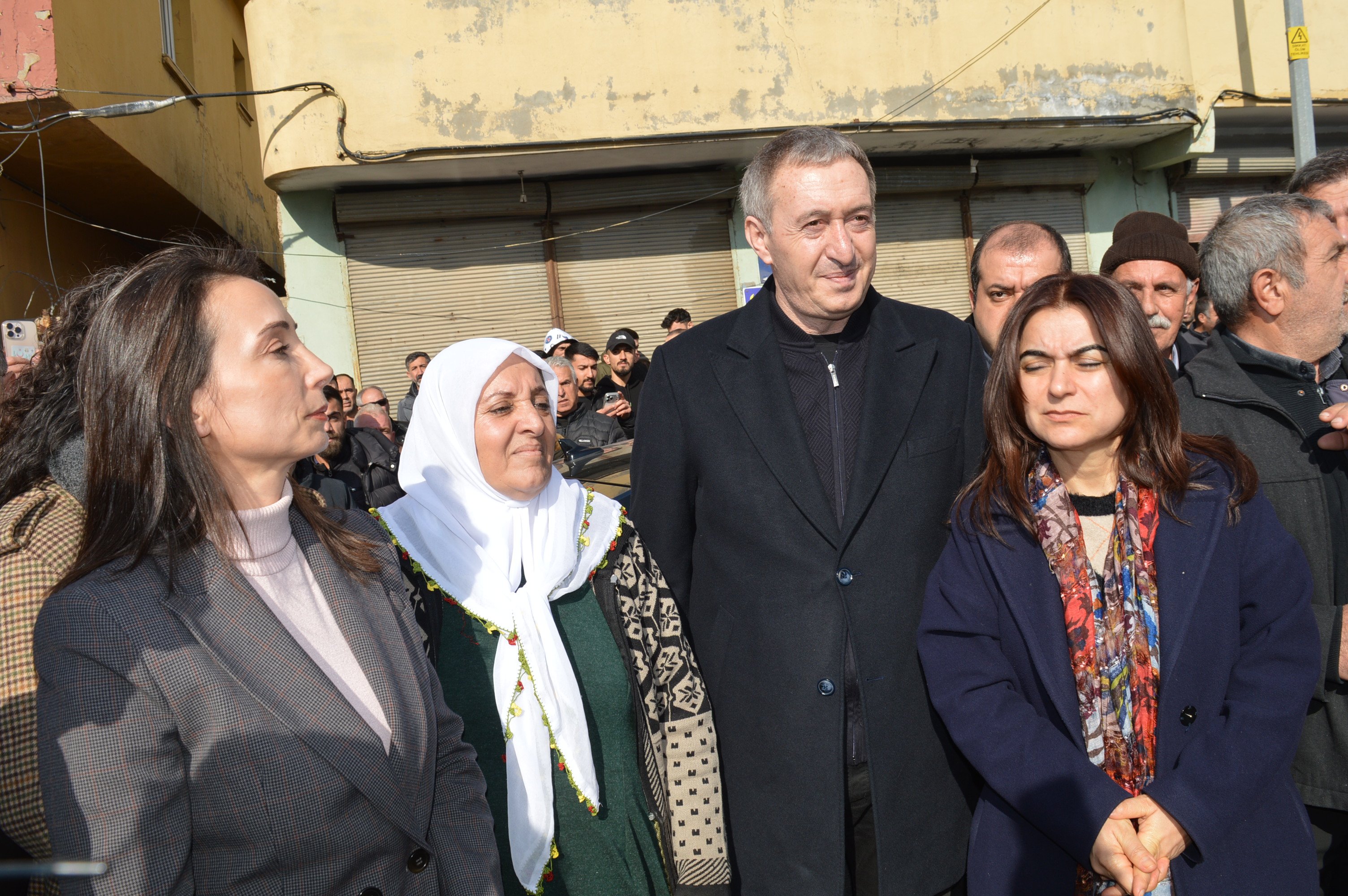 DEM Parti Nusaybin grup toplantısı Tülay Hatimoğulları Tuncer Bakırhan