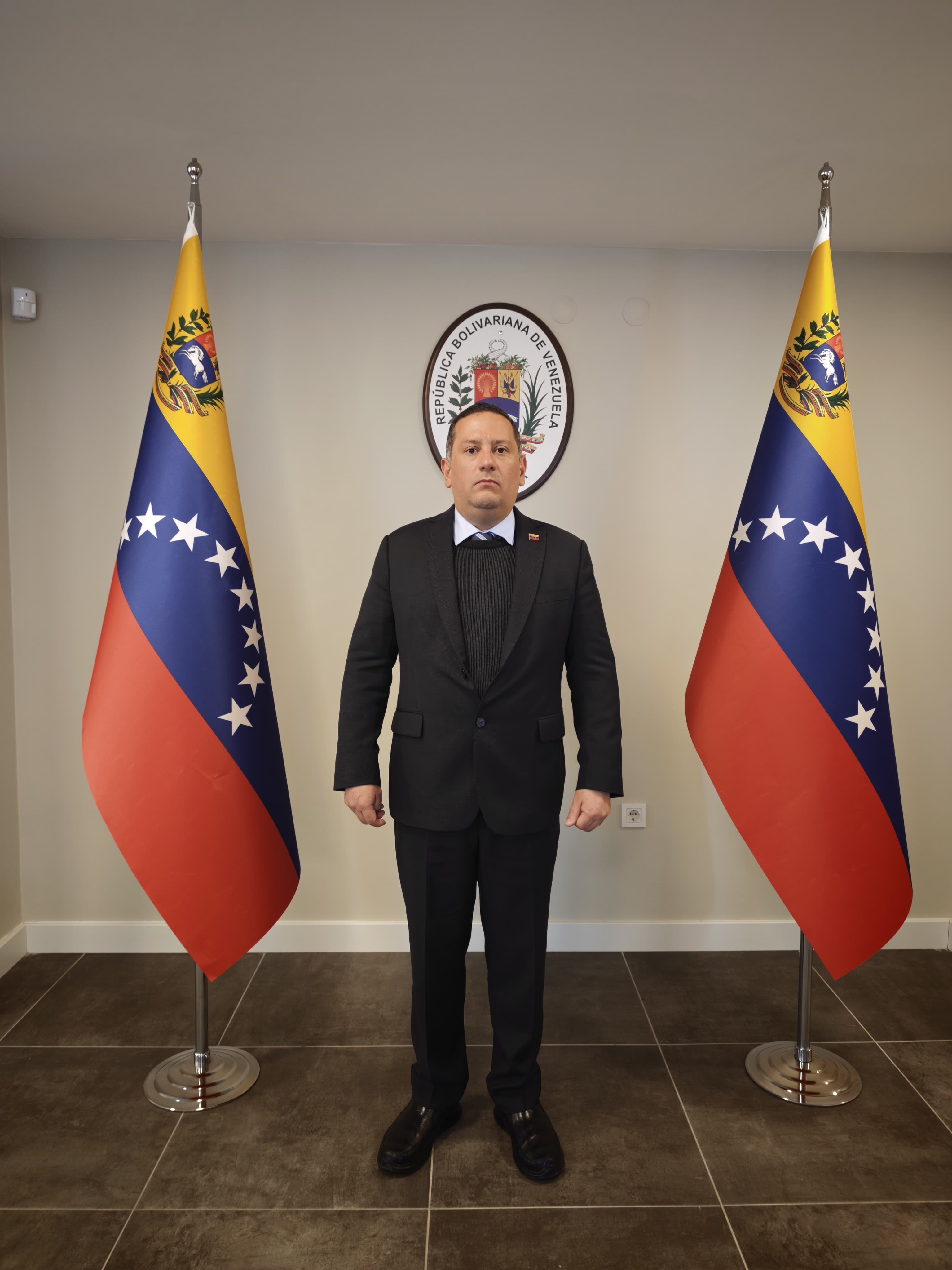 Venezuela Büyükelçisi Freddy Eduardo Molina Gutierrez