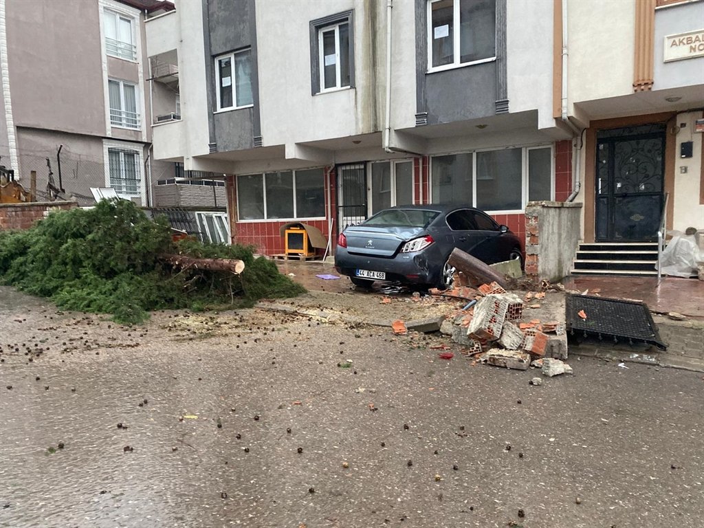 Kocaeli fırtına sonrası