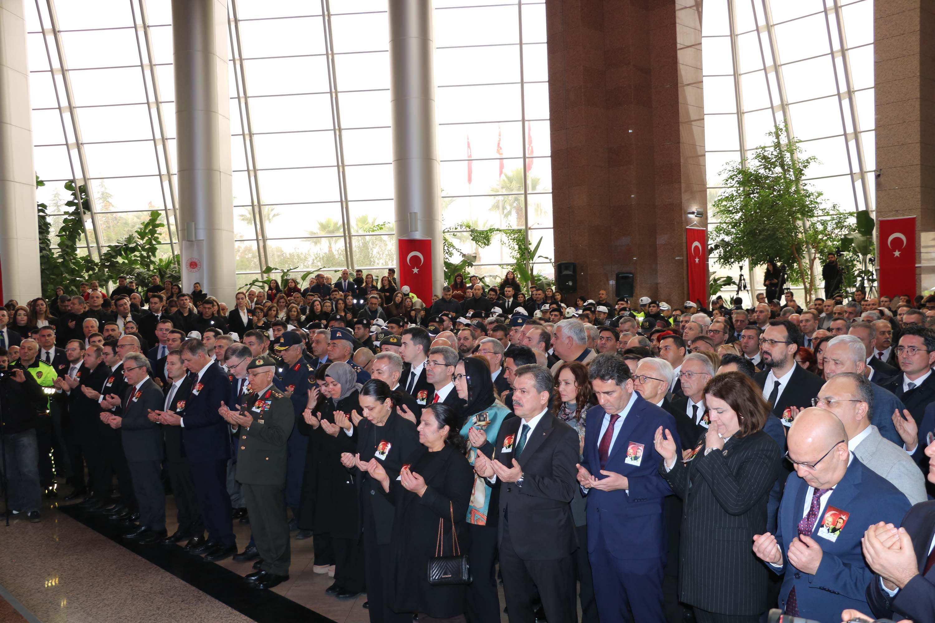 Dışişleri Bakan Yardımcısı Burak Akçapar Şehit Diplomatlar Fethi Sekin ve Musa Can Anma Töreni