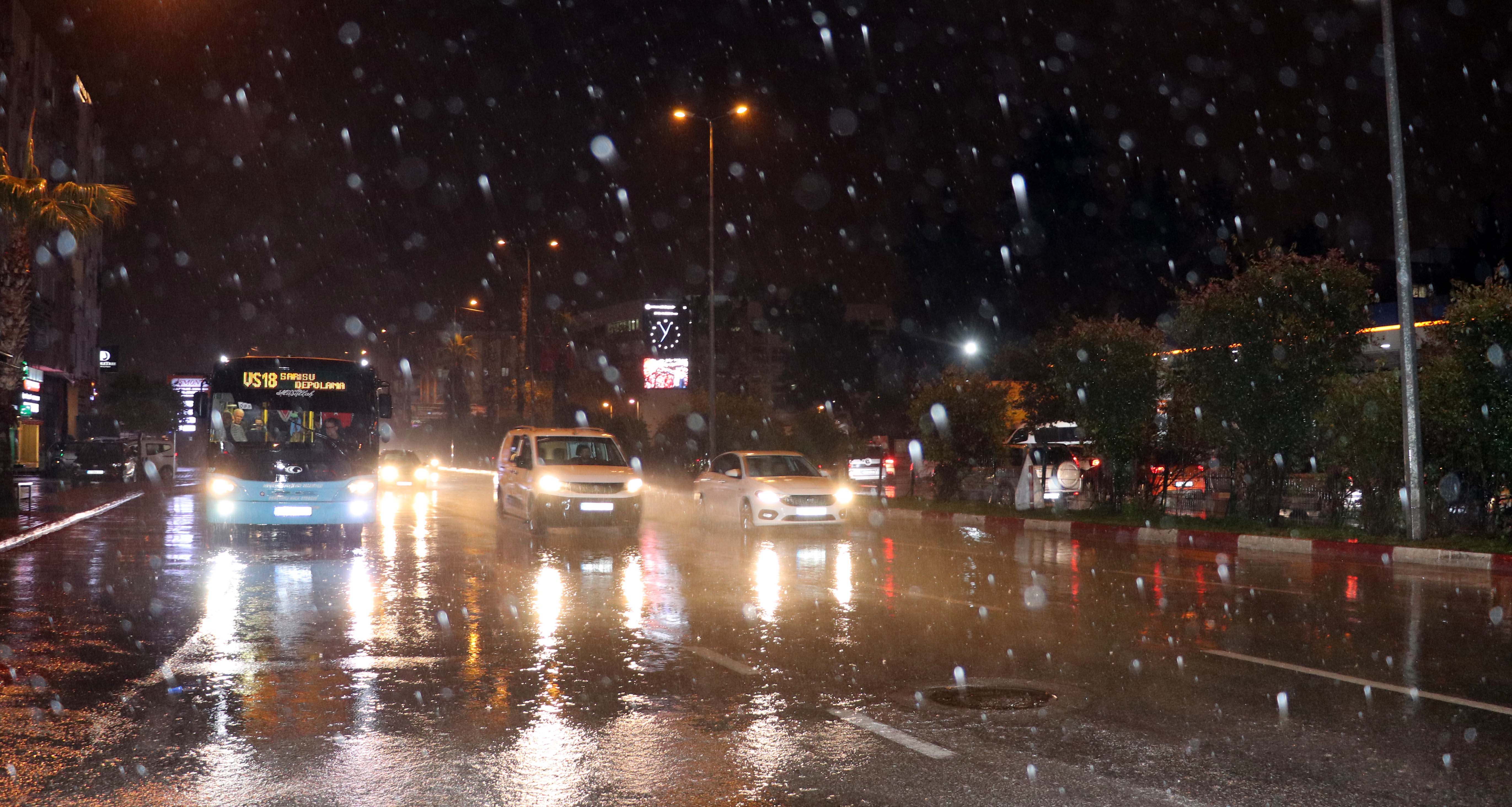 Antalya meteoroloji yağış raporu