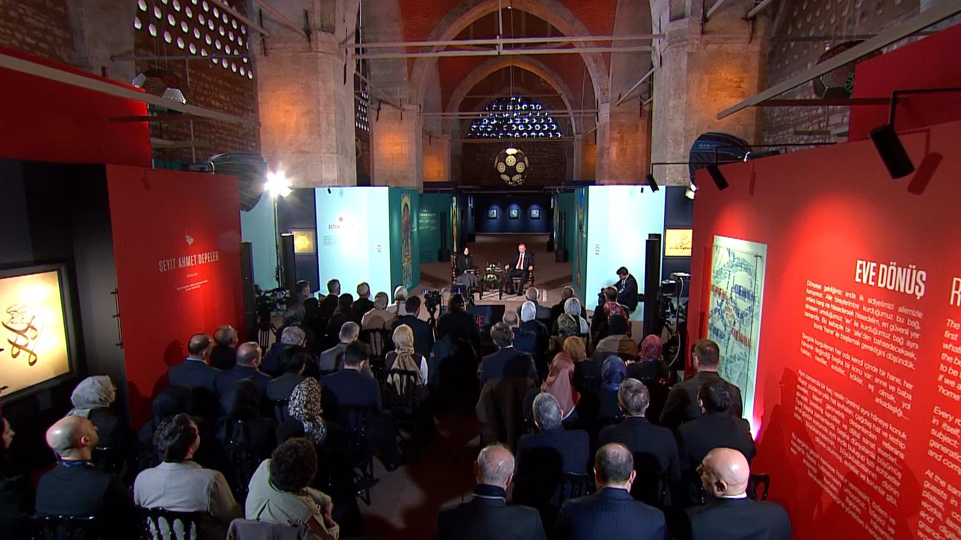 Cumhurbaşkanı Erdoğan Sergi Açılışında Konuşuyor