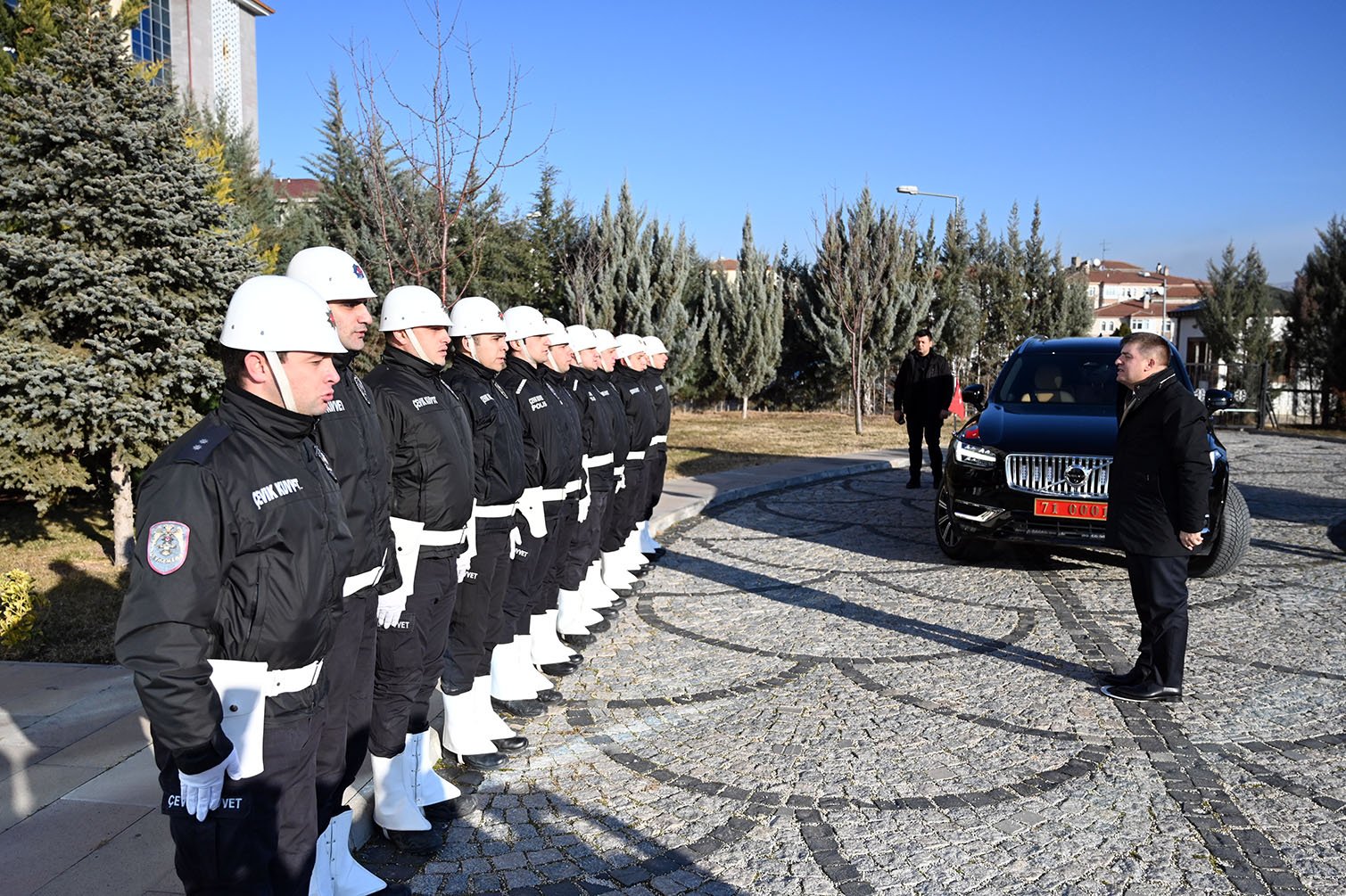 Kırıkkale Valisi Karşılama Töreni