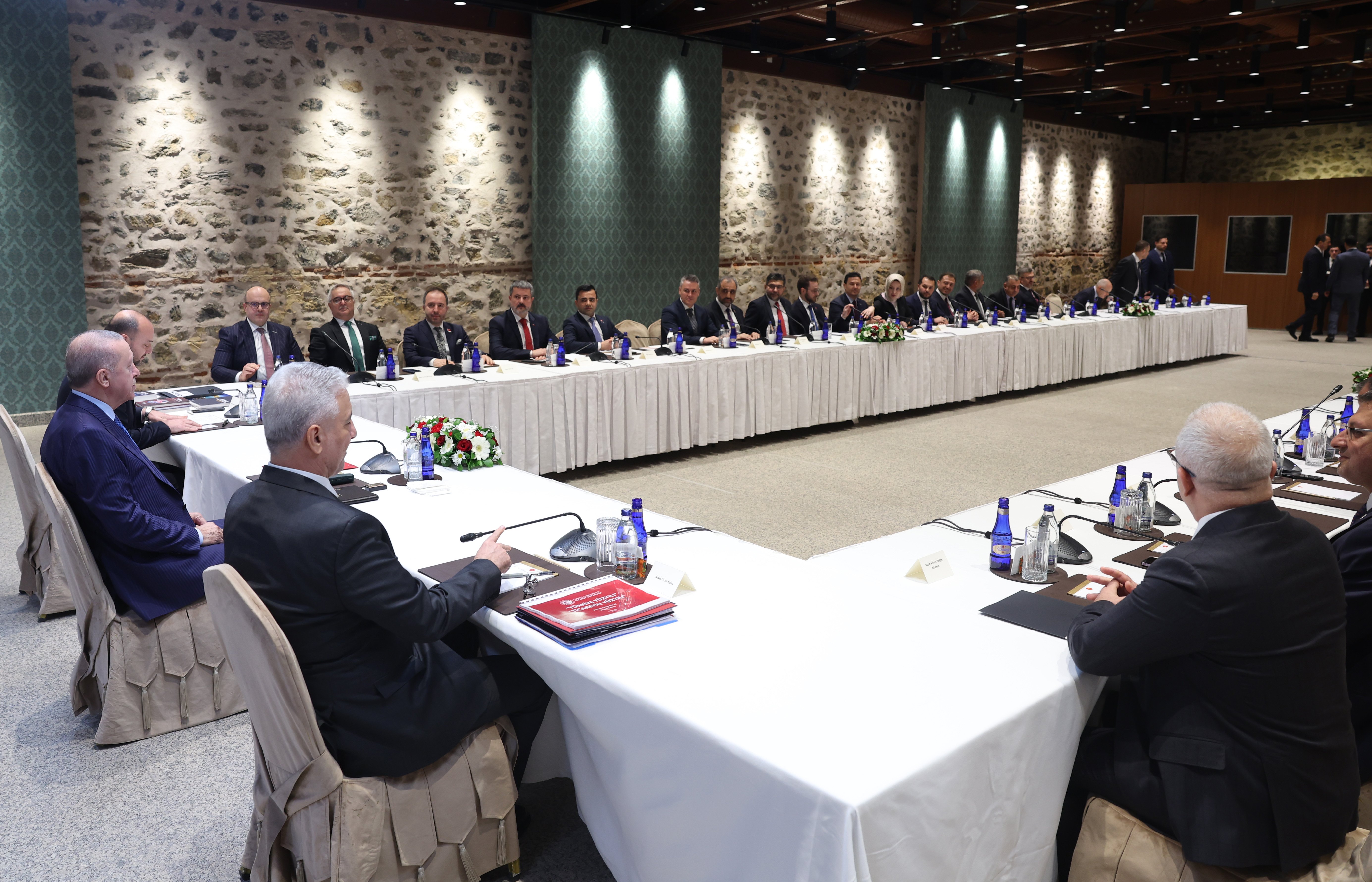 Cumhurbaşkanı Erdoğan MÜSİAD Heyeti Kabulü