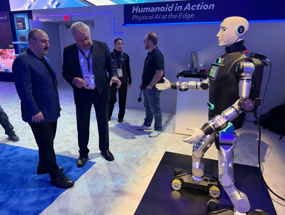 Mustafa Varank CES 2026 Türk pavilyonu