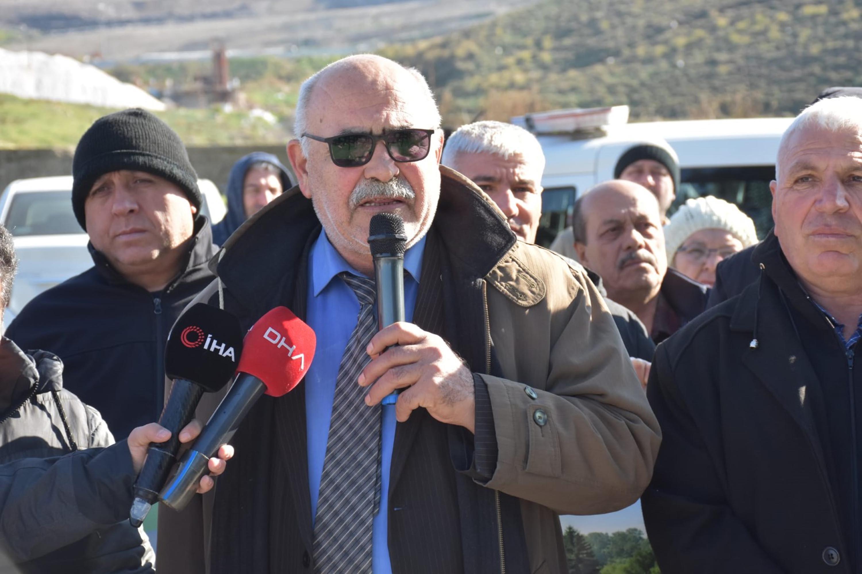 Harmandalı çöplüğü protesto topluluğu