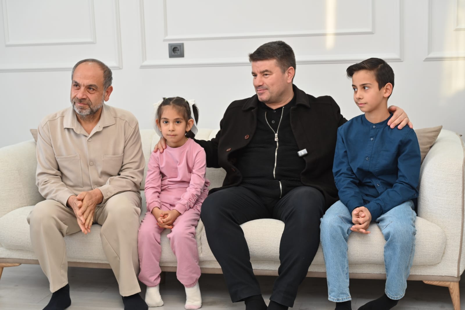 Zeynep Ebrar Berk ve ailesi