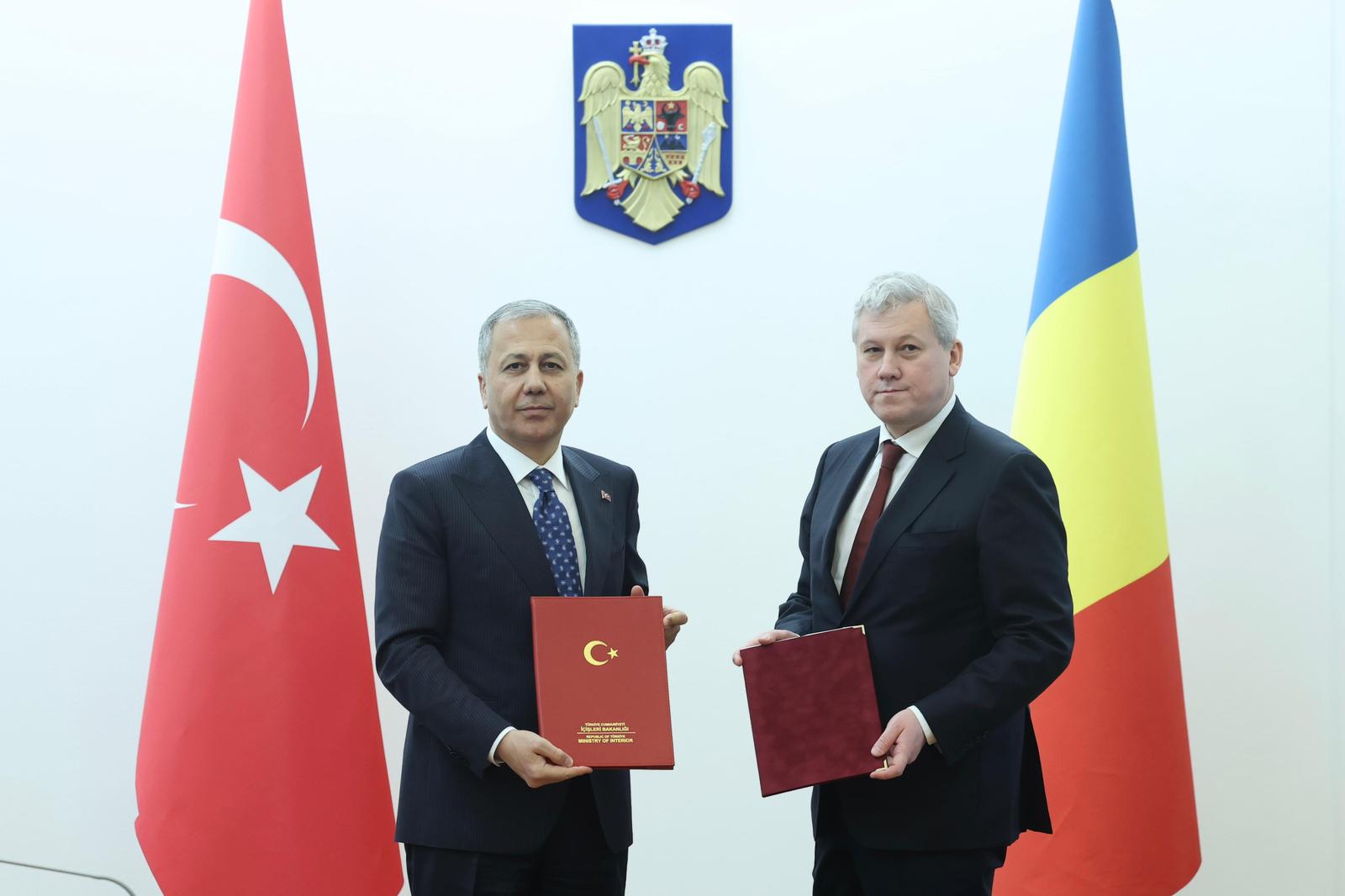 Bakan Ali Yerlikaya Romanya ziyareti