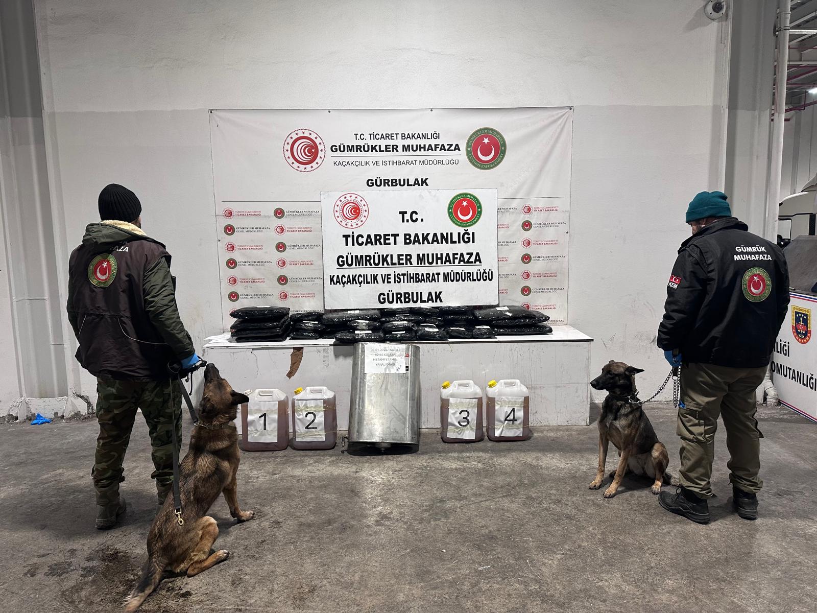 Gürbulak Gümrük Kapısı uyuşturucu operasyonu Ticaret Bakanlığı