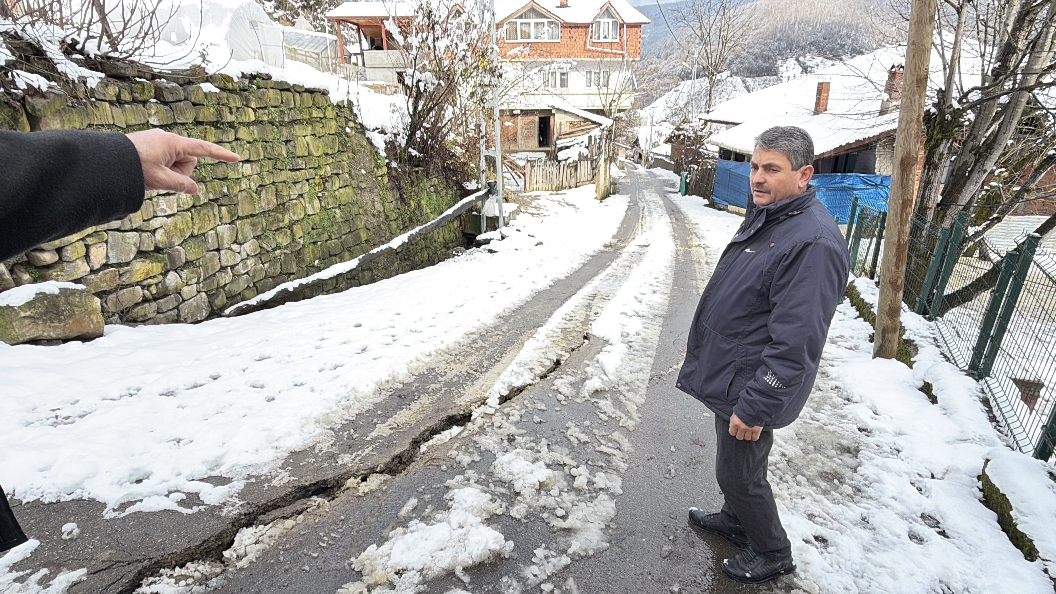 Bartın muhtar Zafer Aydın heyelan