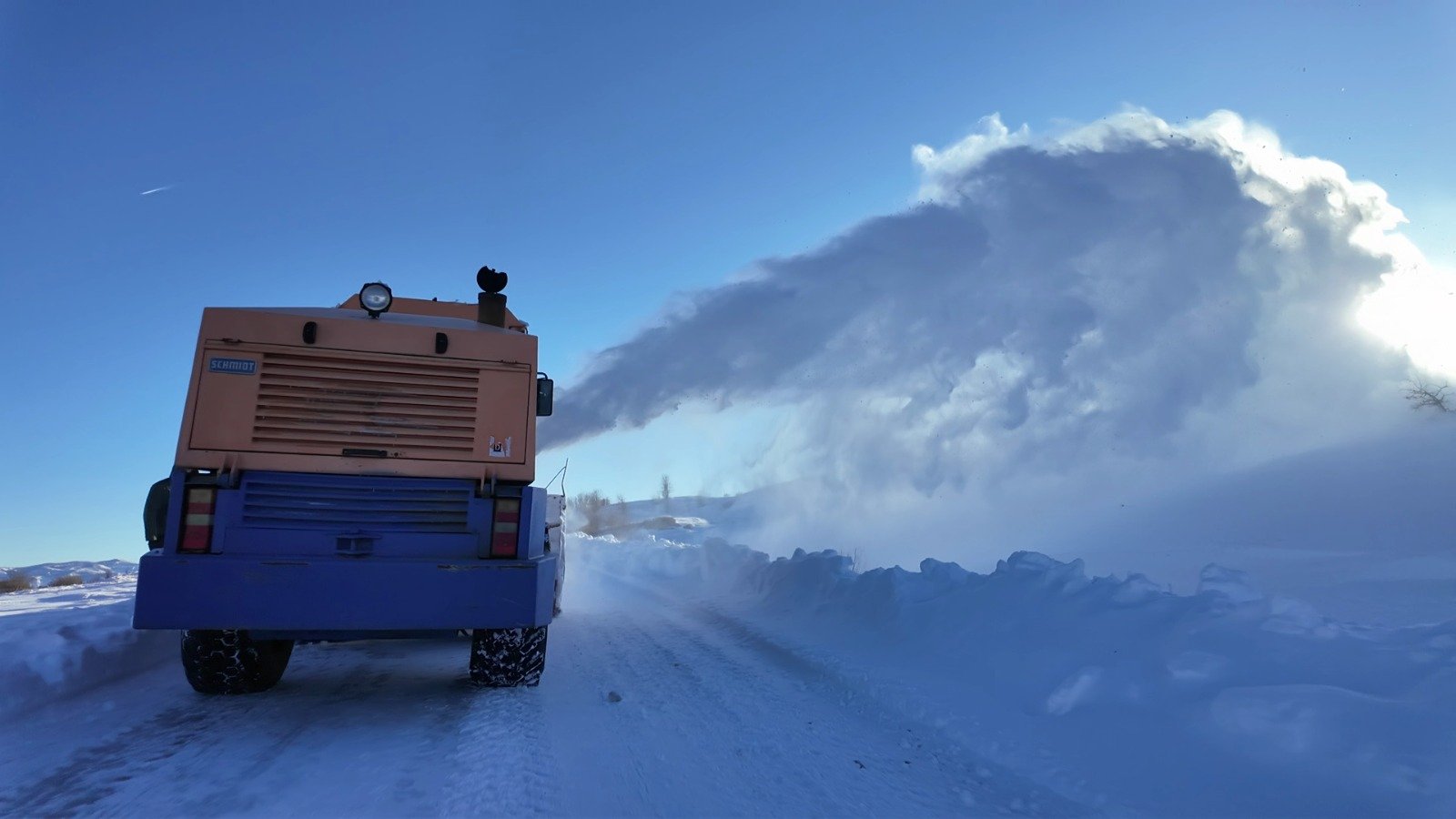 Bingöl İl Özel İdaresi kar mücadelesi