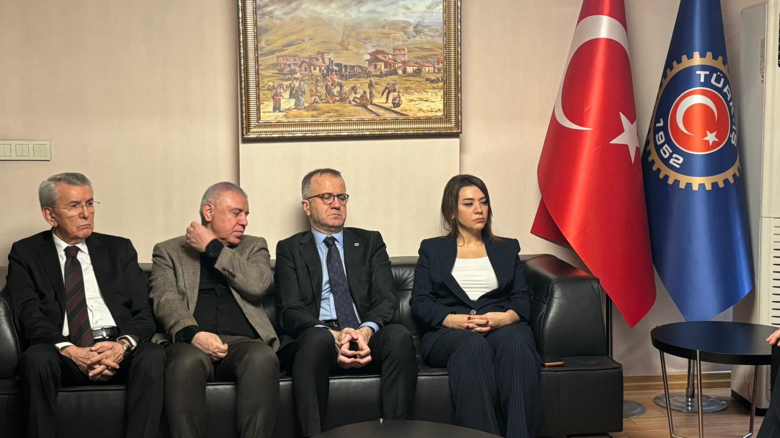 CHP Heyeti TÜRK-İŞ Ziyareti Ergün Atalay