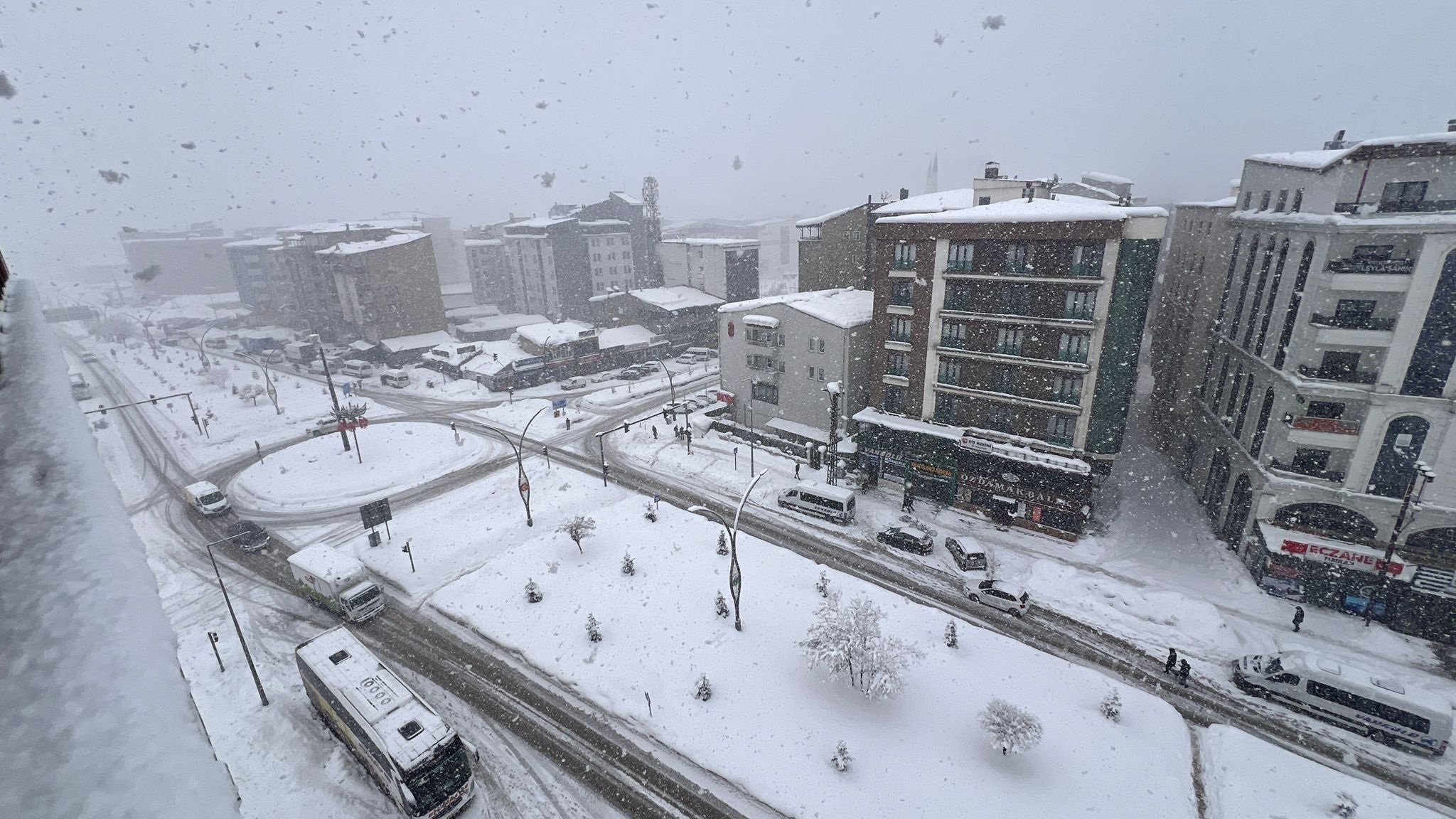 Hakkari kar manzarası