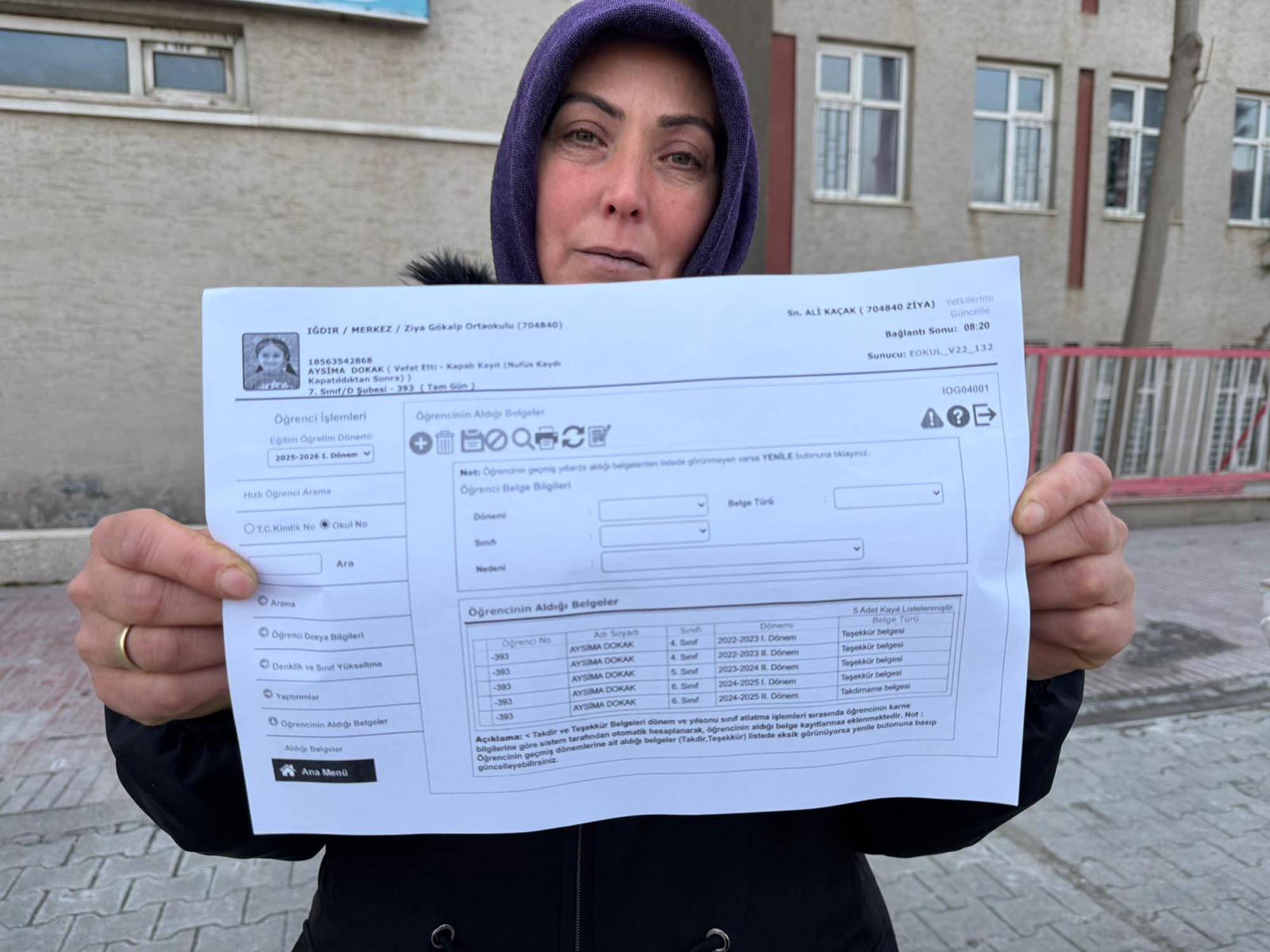 Aysima Dokak babası Alim Dokak