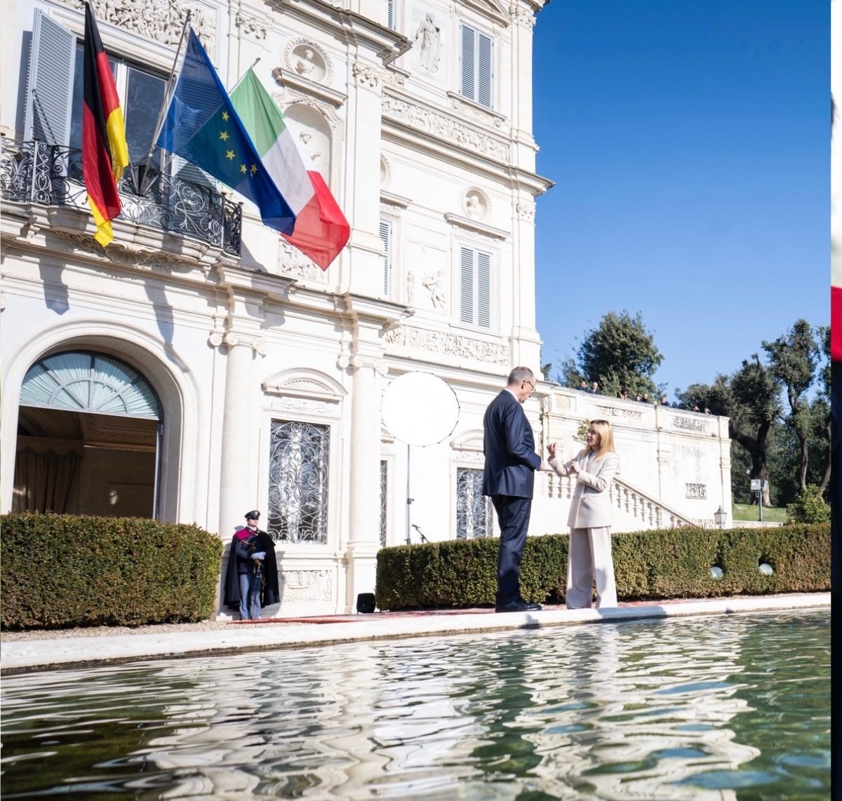 Almanya Başbakanı Friedrich Merz ve İtalya Başbakanı Giorgia Meloni görüşmesi