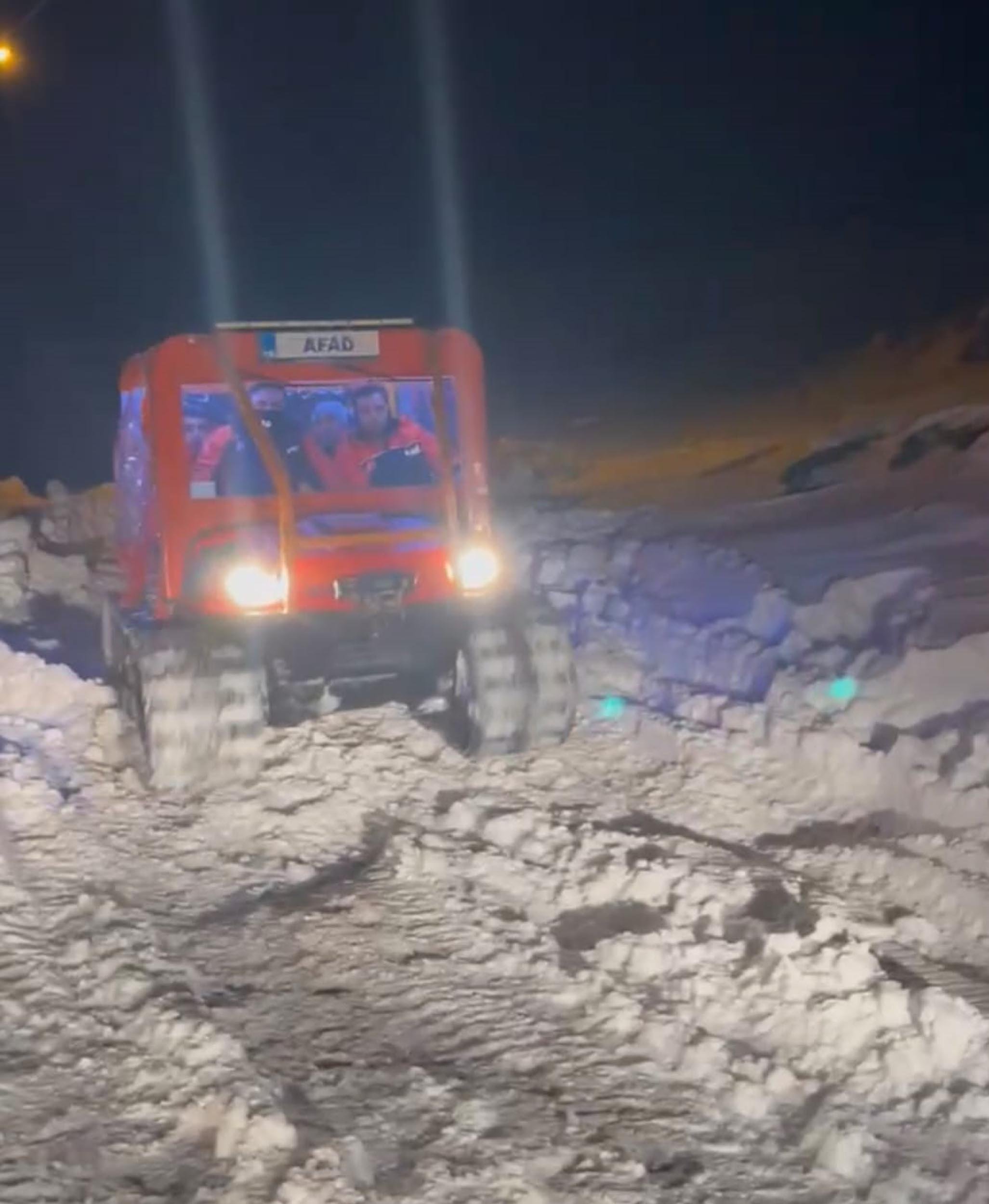 AFAD Kurtarma Operasyonu Kars