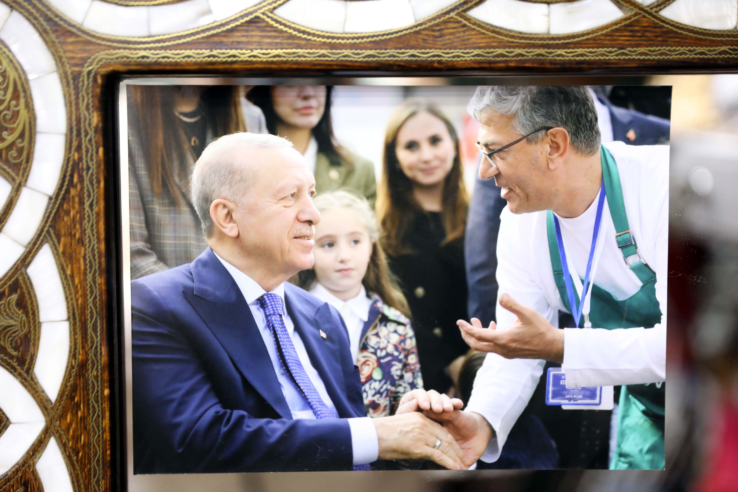 Mehmet Bülent Fıstıkçı Cumhurbaşkanı Erdoğan Yaşayan İnsan Hazinesi Ödülü