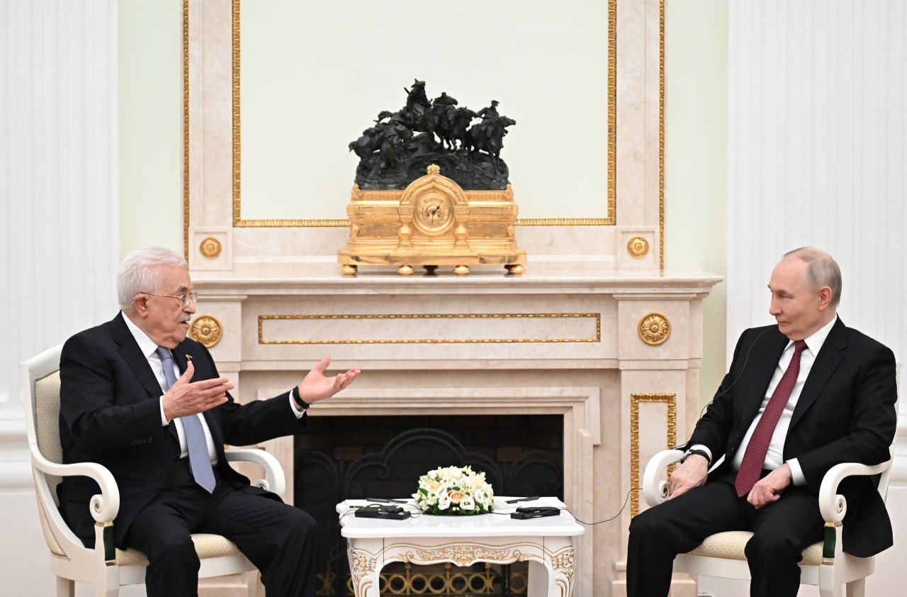 Putin Abbas Moskova Görüşmesi