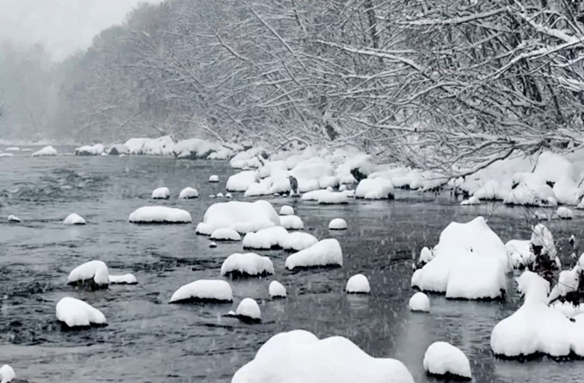 Munzur Vadisi kar manzarası