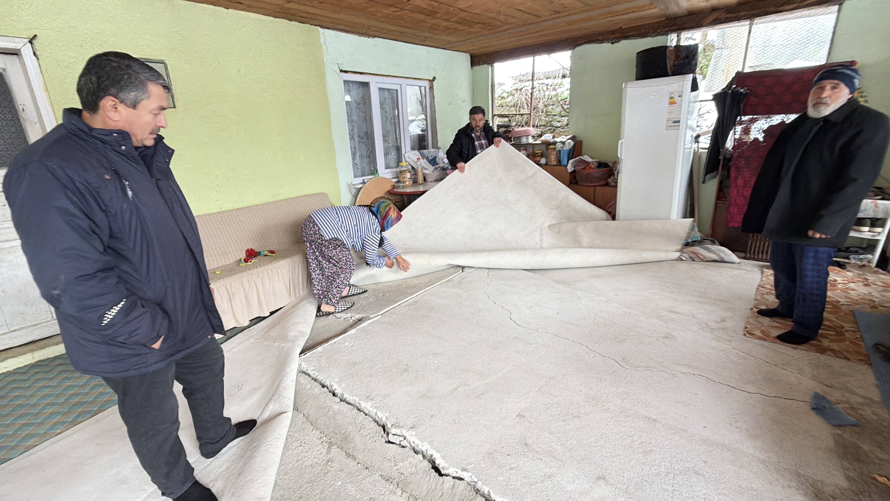 Bartın heyelan köylü açıklaması