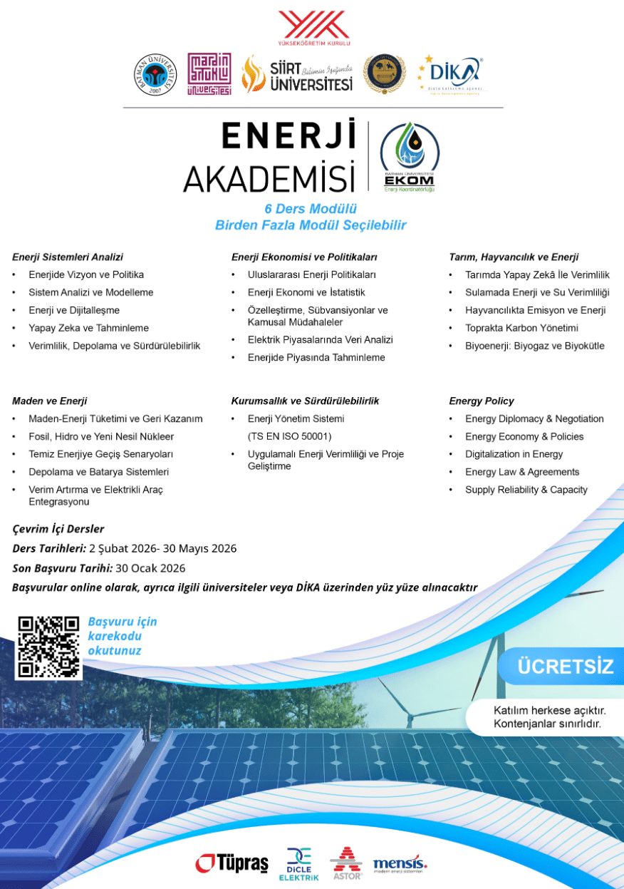 Enerji Akademisi Eğitim Modülleri