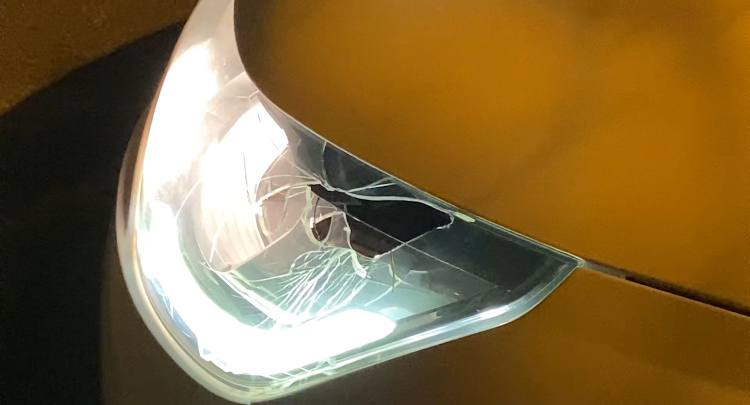 Gaziosmanpaşa patlama hasarlı araç