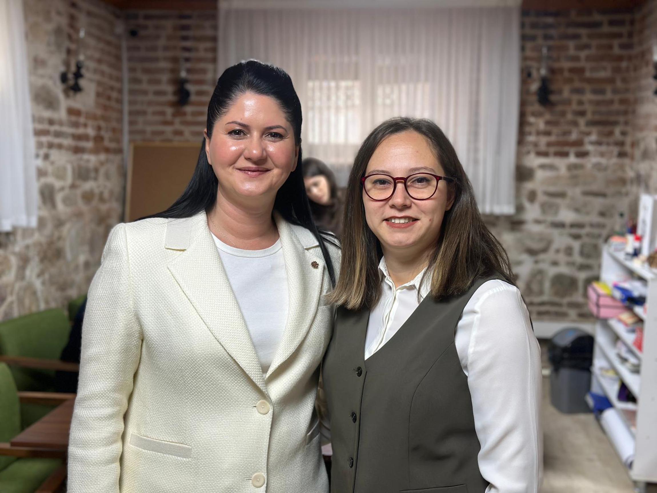 Muhtar Yılmaz ve Başkan Gencan