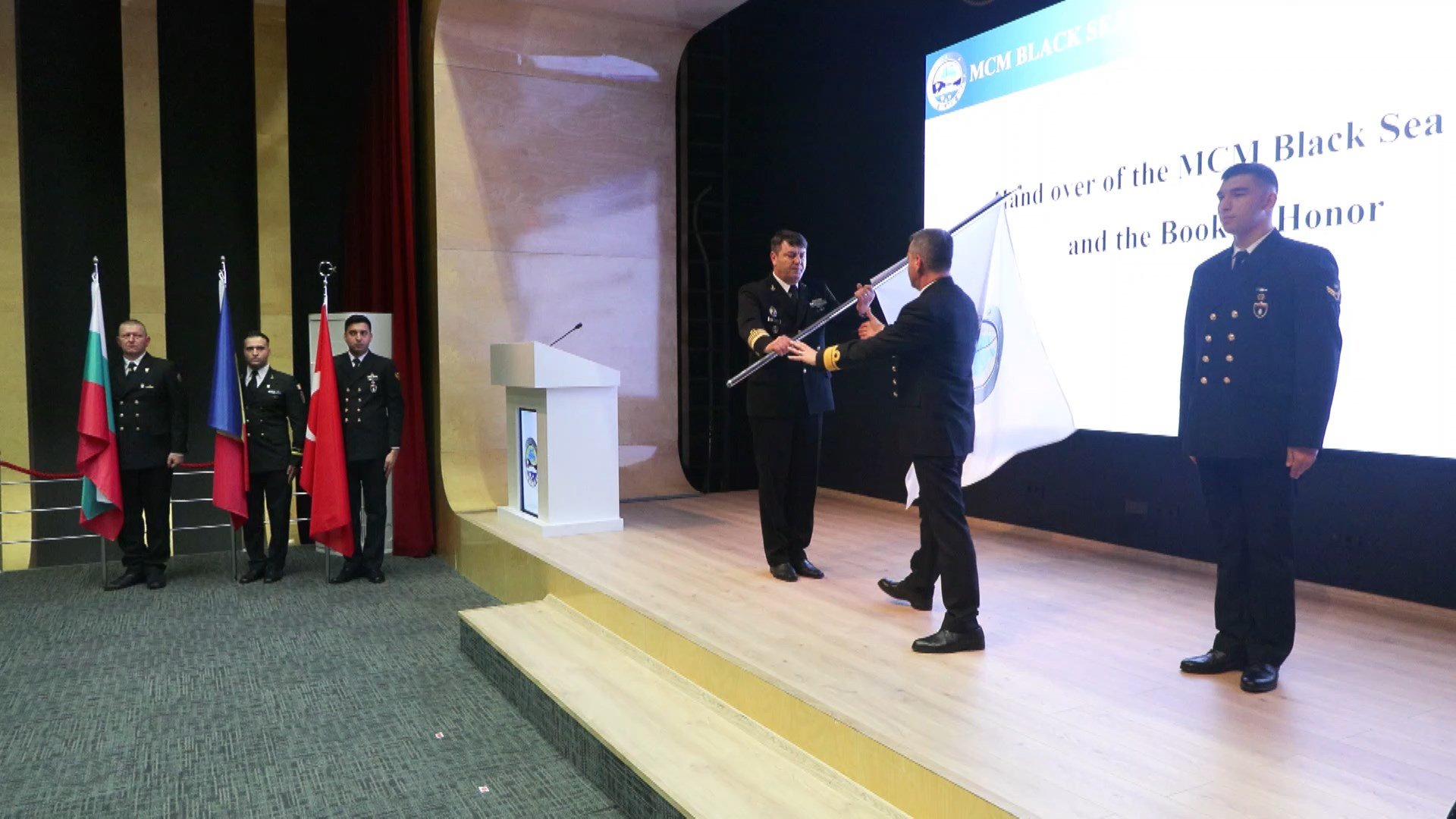 MKT Karadeniz Görev Grubu Komuta Devir Teslim Töreni